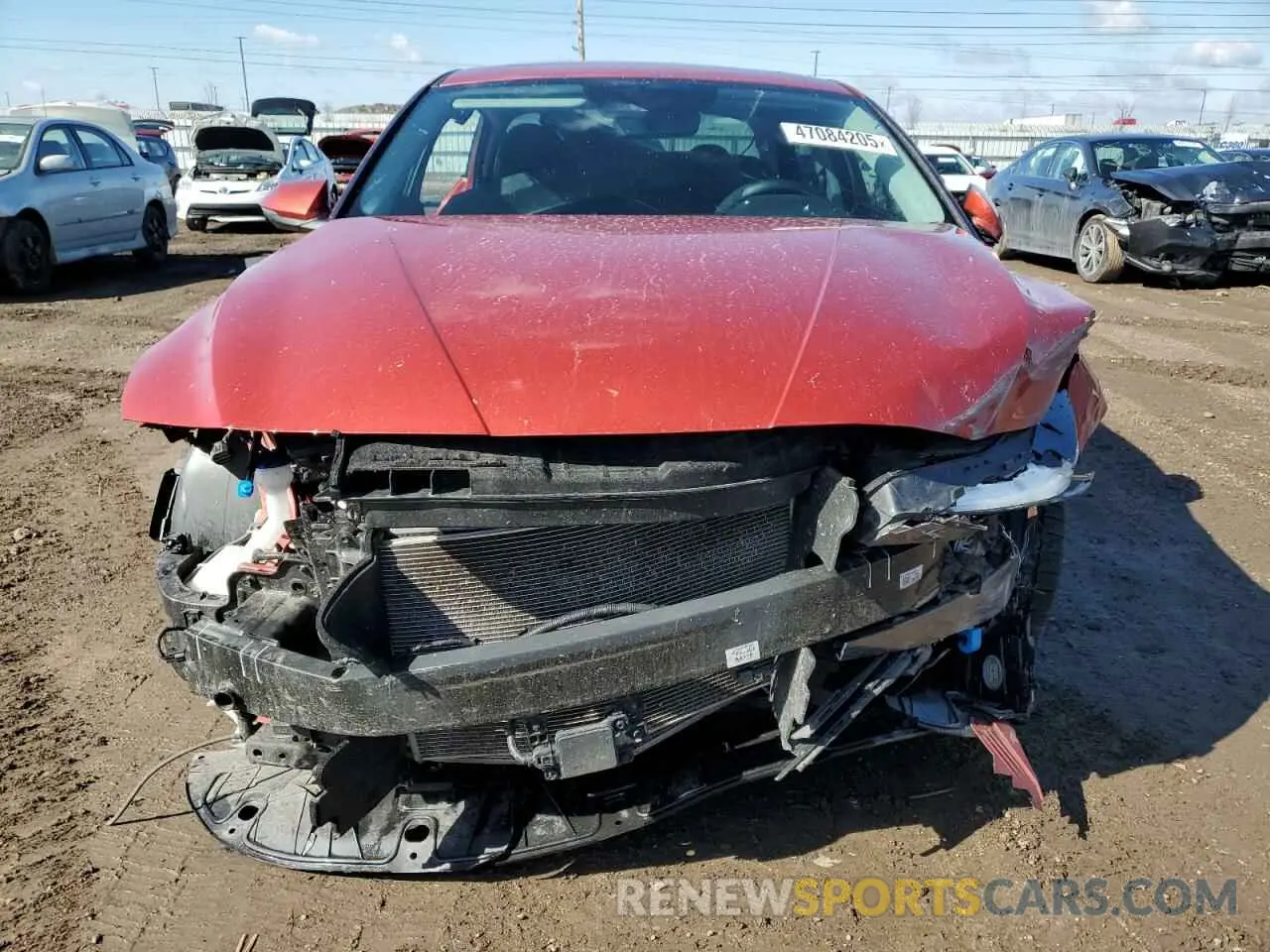 5 fotografías del automóvil dañado KMHLP4AG8MU120098 HYUNDAI ELANTRA 2021