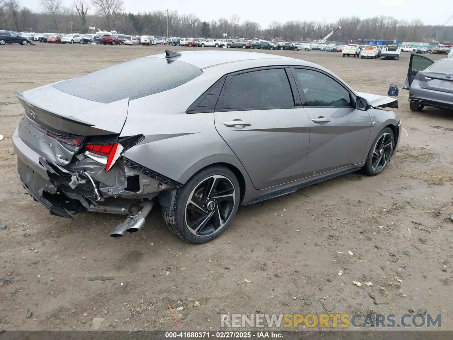 4 fotografías del automóvil dañado KMHLR4AF0MU104043 HYUNDAI ELANTRA 2021