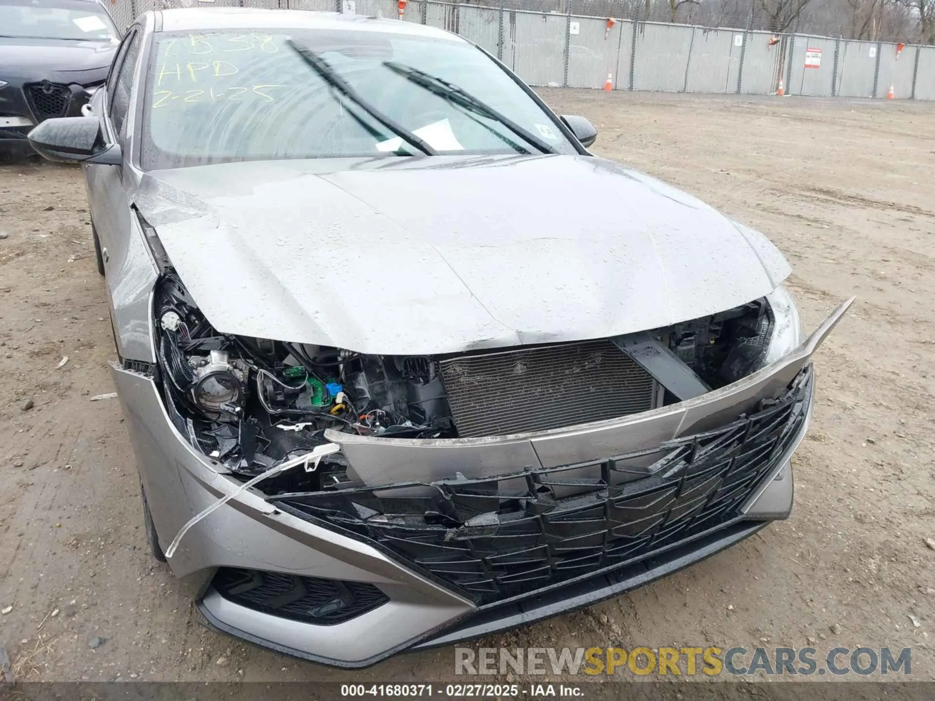 6 fotografías del automóvil dañado KMHLR4AF0MU104043 HYUNDAI ELANTRA 2021