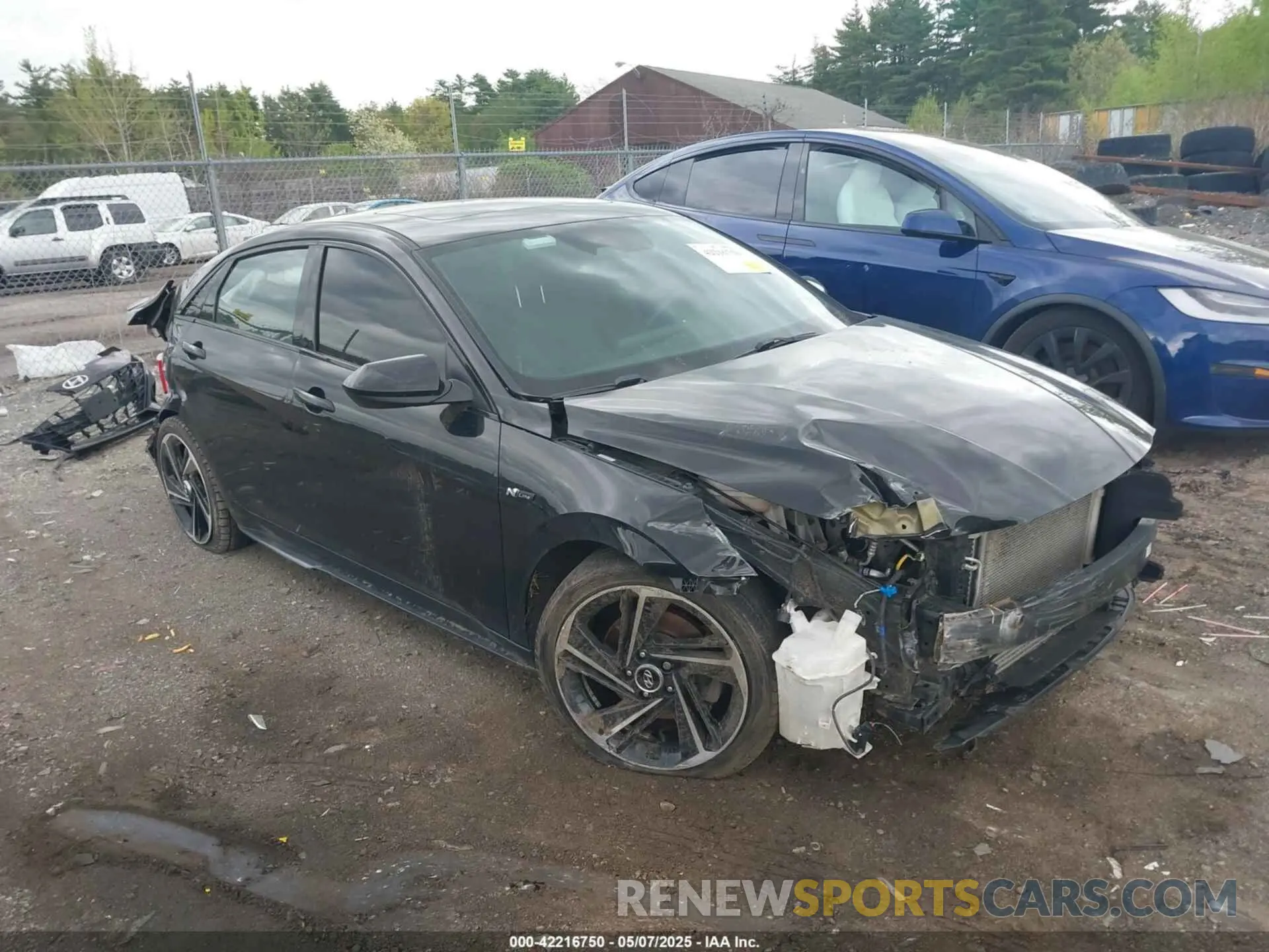 1 fotografías del automóvil dañado KMHLR4AF1MU190365 HYUNDAI ELANTRA 2021