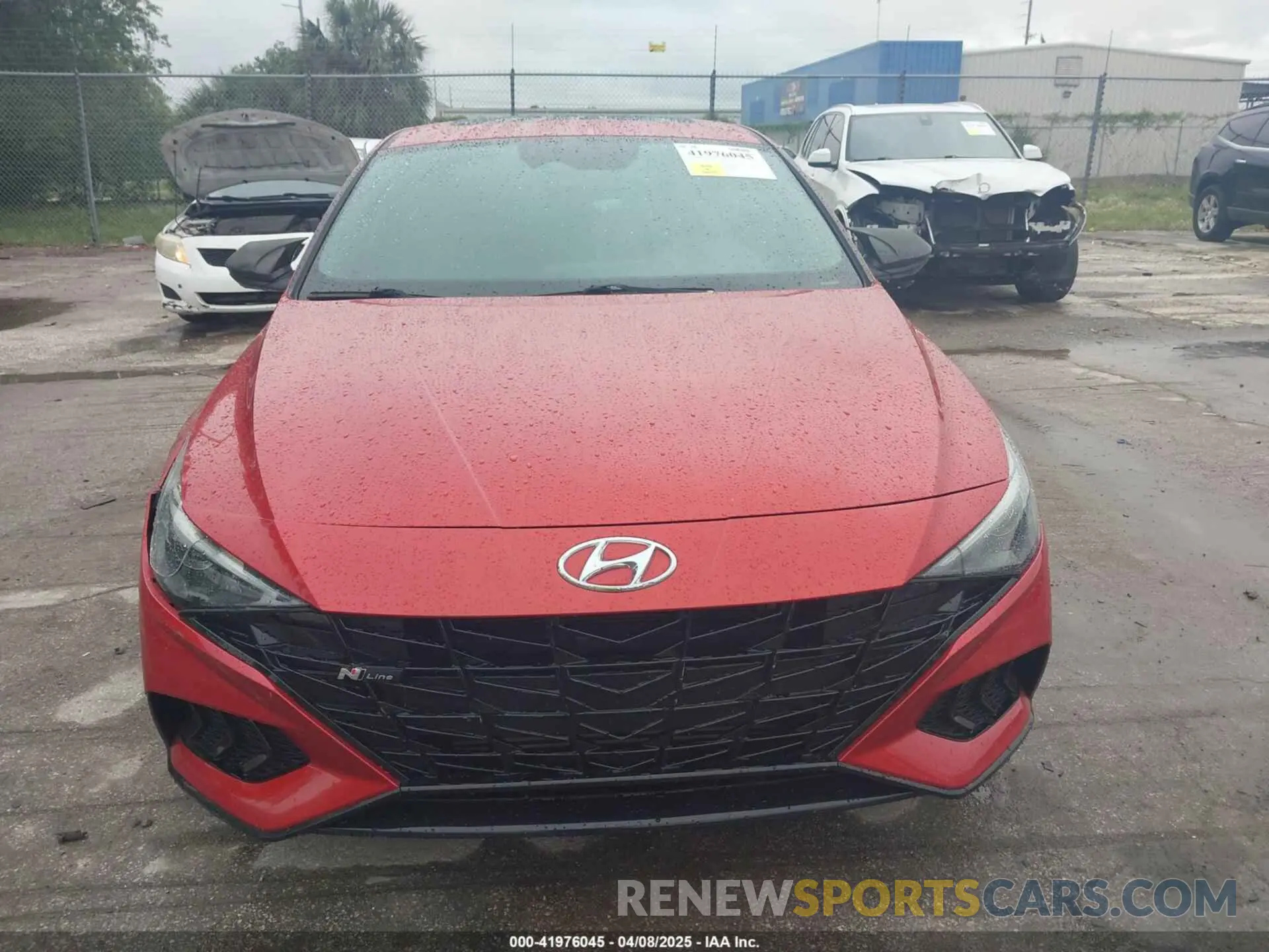 12 fotografías del automóvil dañado KMHLR4AF2MU187992 HYUNDAI ELANTRA 2021
