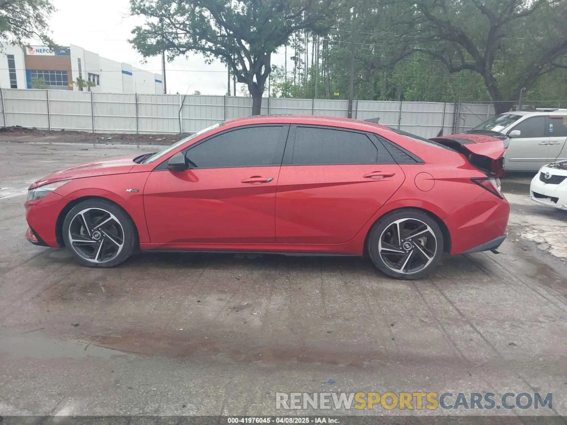 14 fotografías del automóvil dañado KMHLR4AF2MU187992 HYUNDAI ELANTRA 2021