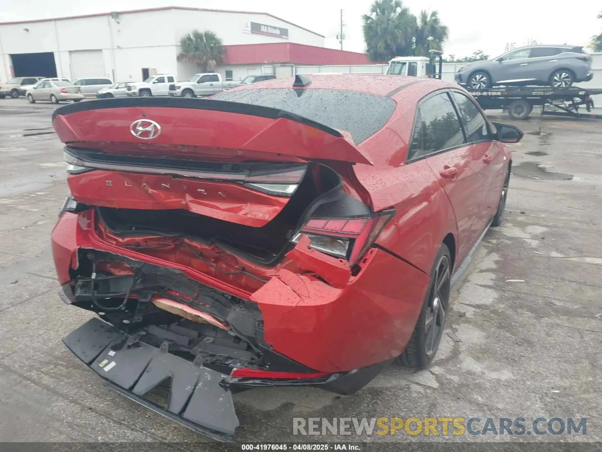 4 fotografías del automóvil dañado KMHLR4AF2MU187992 HYUNDAI ELANTRA 2021