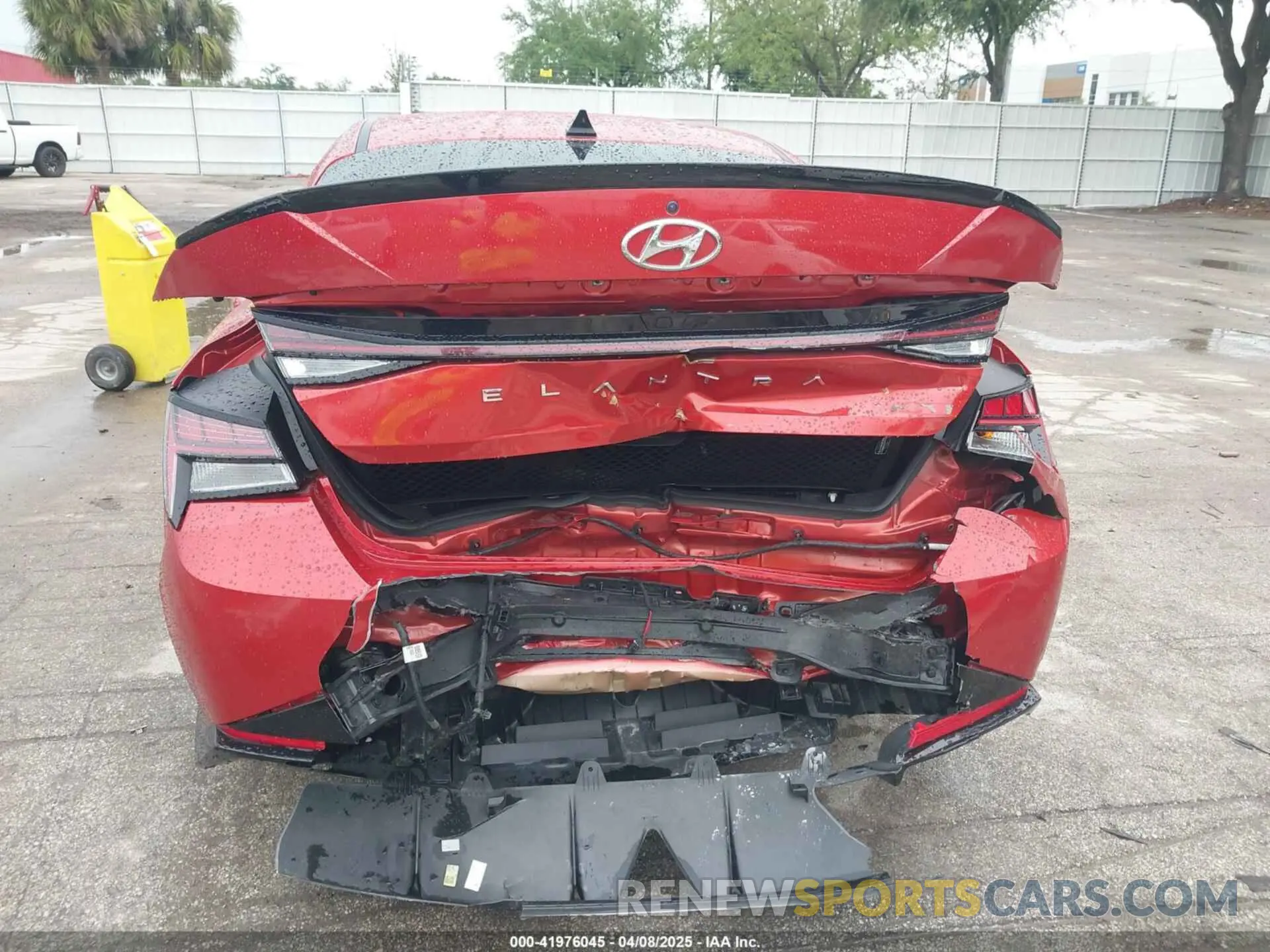 6 fotografías del automóvil dañado KMHLR4AF2MU187992 HYUNDAI ELANTRA 2021
