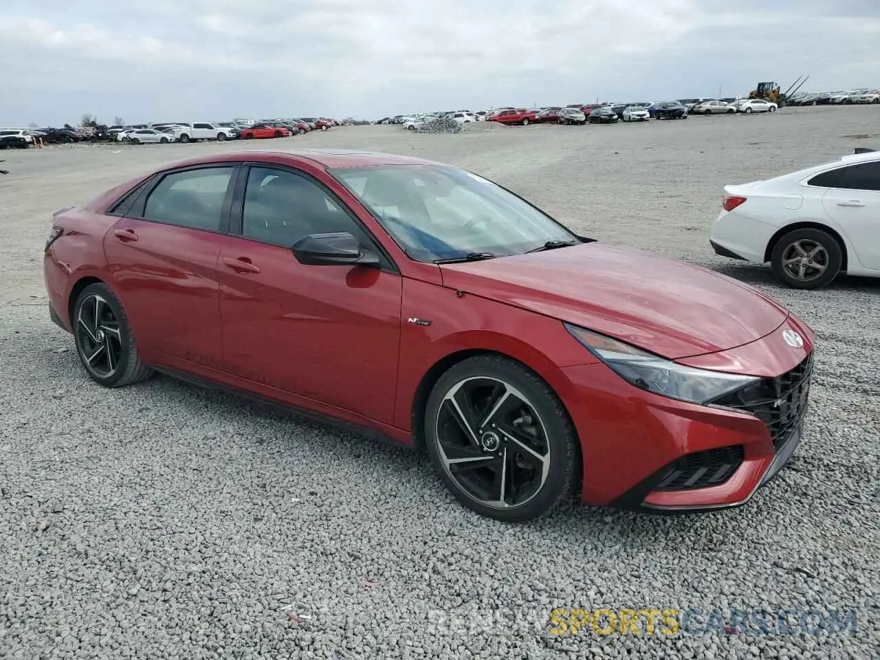 4 fotografías del automóvil dañado KMHLR4AF5MU174489 HYUNDAI ELANTRA 2021