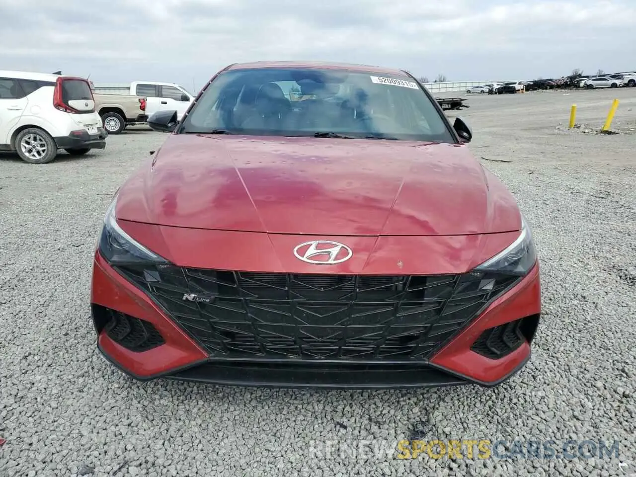 5 fotografías del automóvil dañado KMHLR4AF5MU174489 HYUNDAI ELANTRA 2021