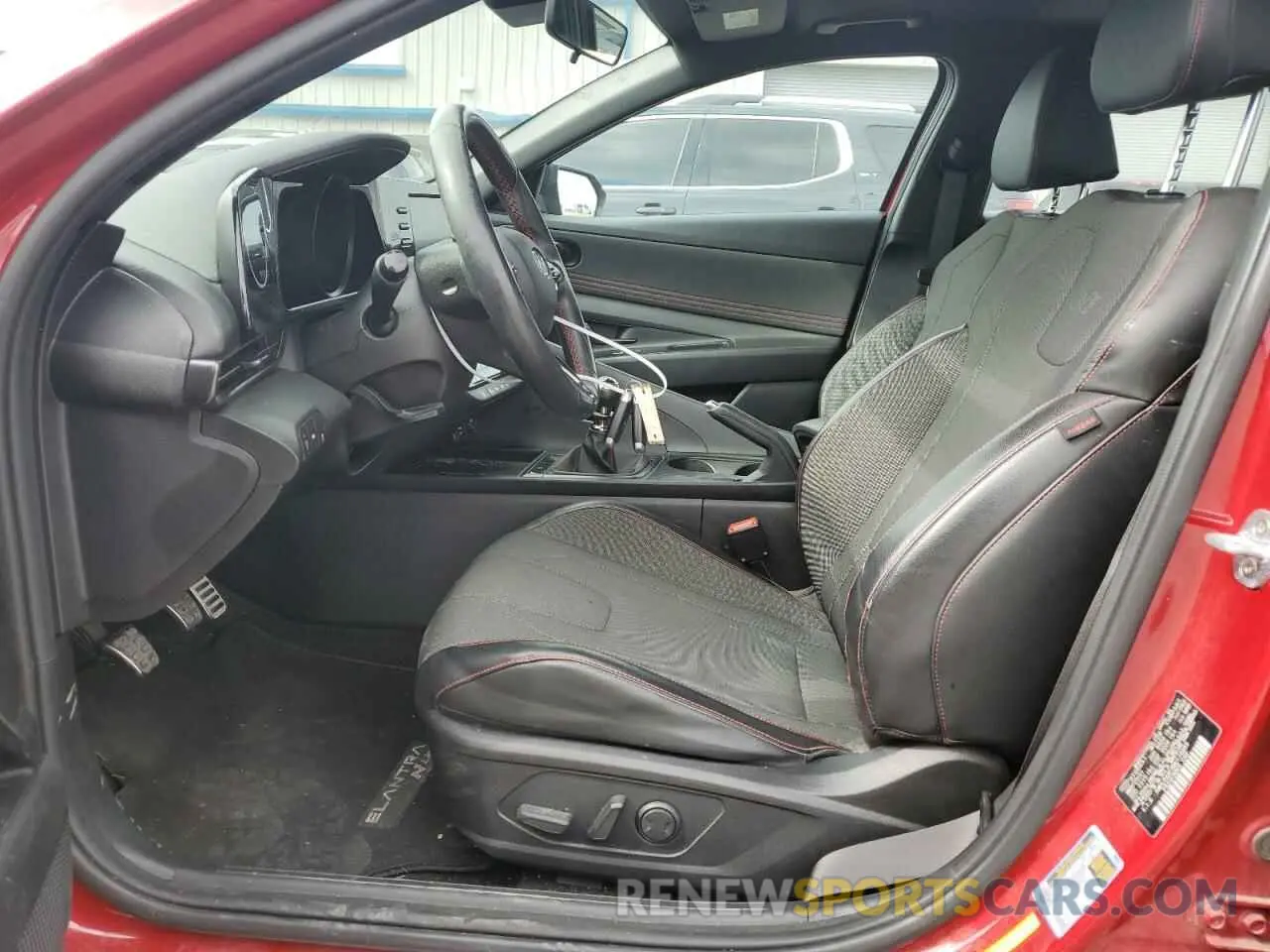 7 fotografías del automóvil dañado KMHLR4AF5MU174489 HYUNDAI ELANTRA 2021