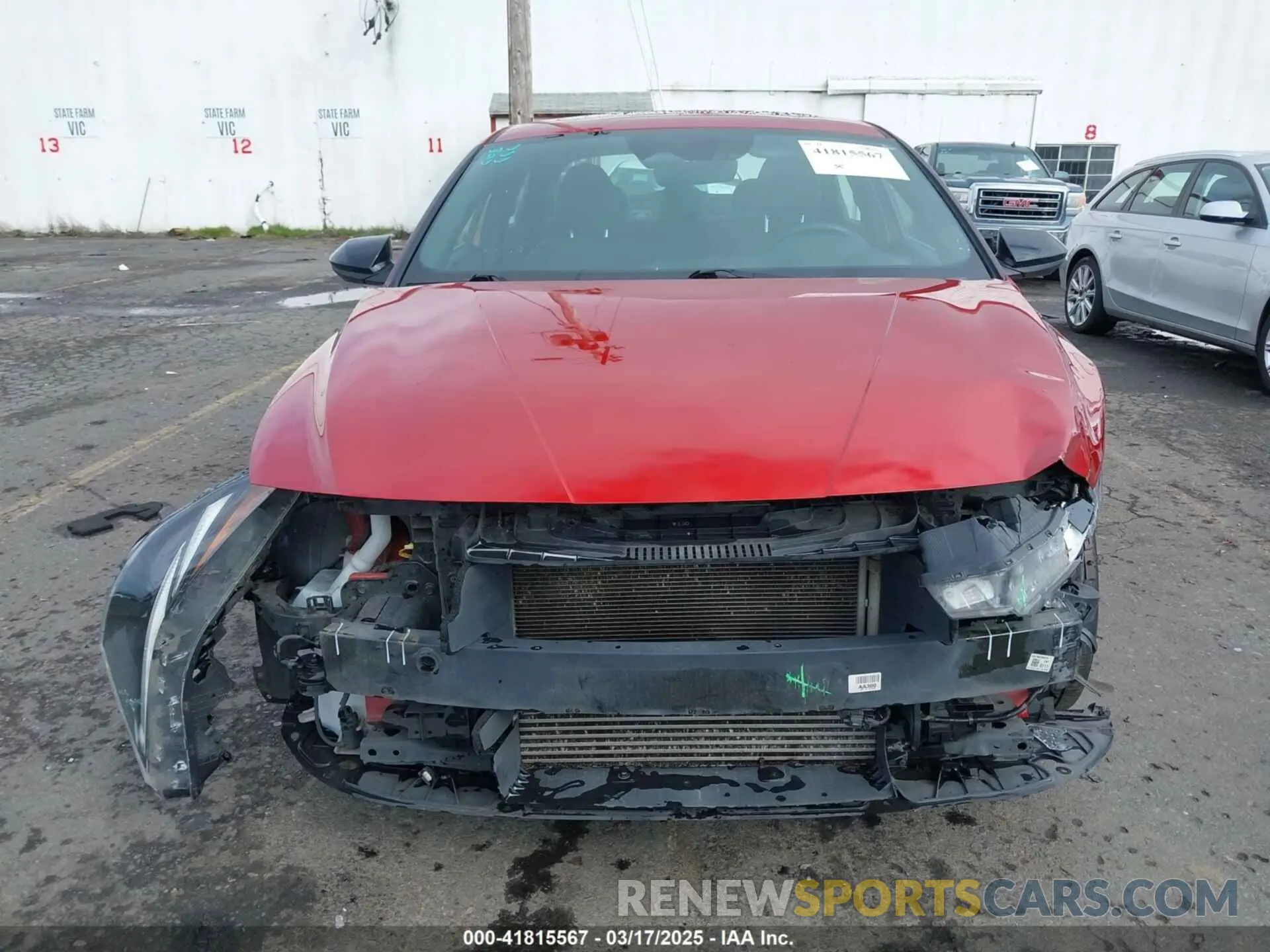 12 fotografías del automóvil dañado KMHLR4AF5MU181801 HYUNDAI ELANTRA 2021