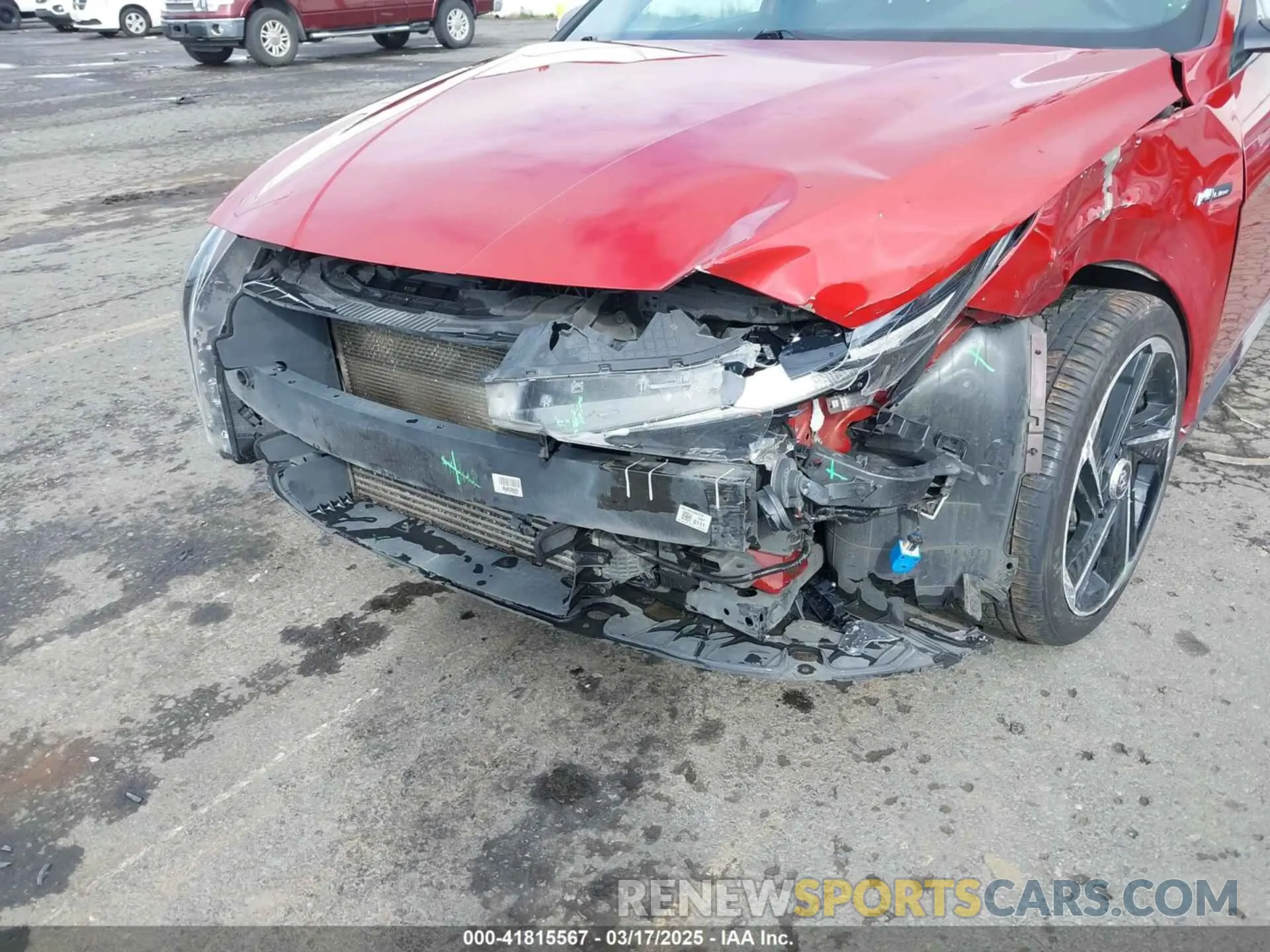 6 fotografías del automóvil dañado KMHLR4AF5MU181801 HYUNDAI ELANTRA 2021