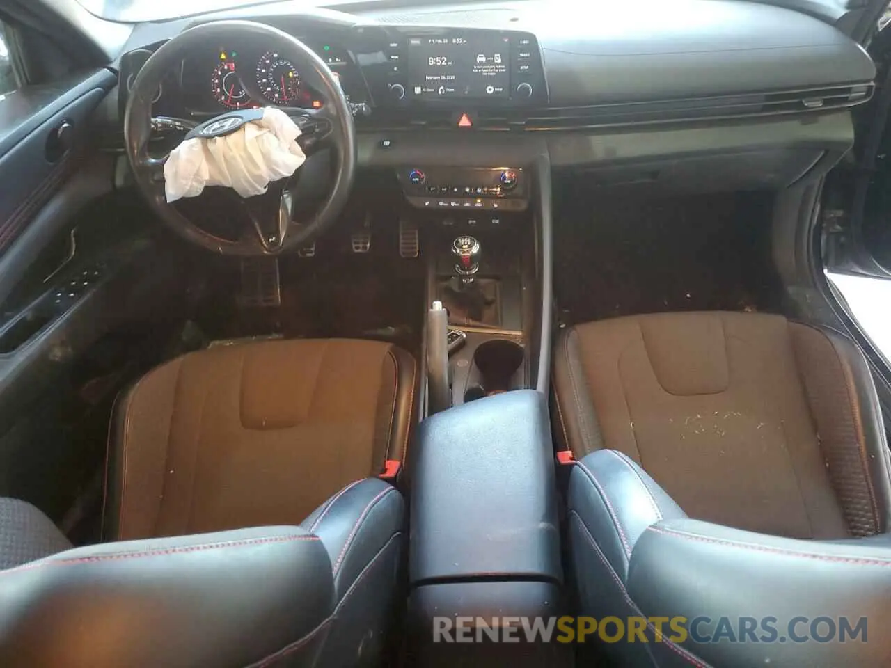 8 fotografías del automóvil dañado KMHLR4AF8MU155581 HYUNDAI ELANTRA 2021