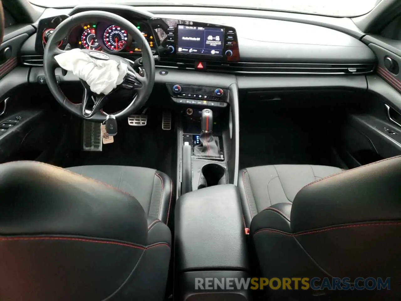 8 fotografías del automóvil dañado KMHLR4AF8MU188564 HYUNDAI ELANTRA 2021