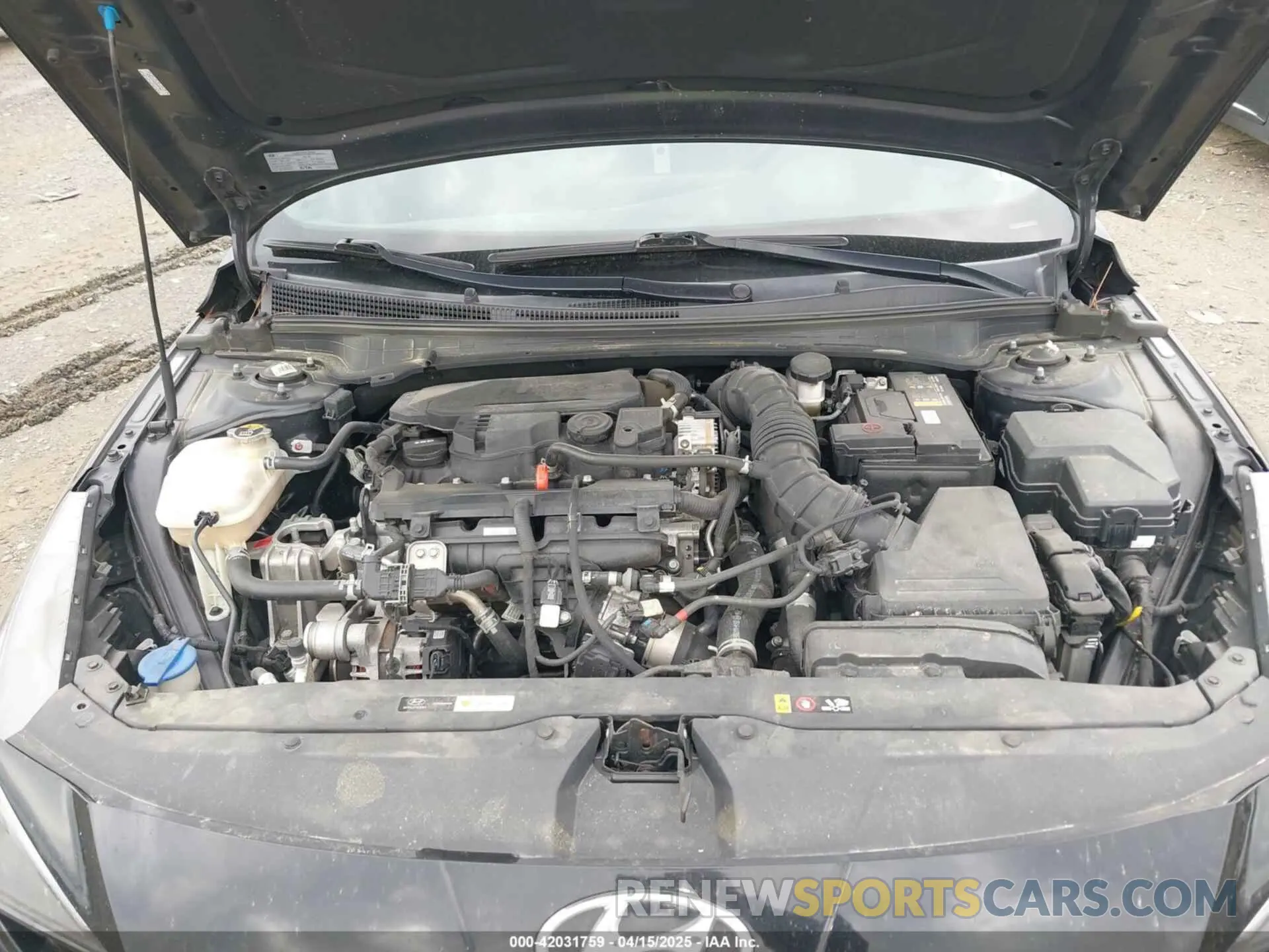 10 fotografías del automóvil dañado KMHLR4AF9MU173555 HYUNDAI ELANTRA 2021