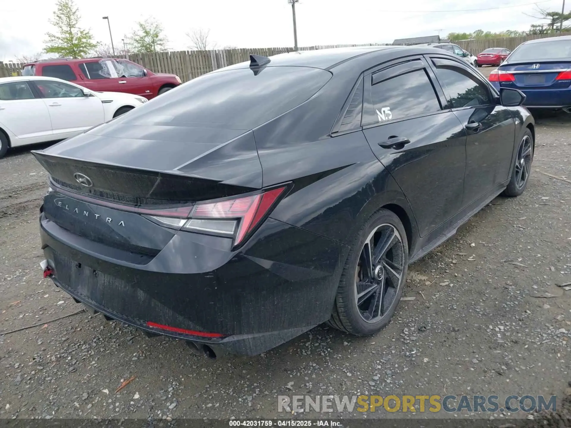 4 fotografías del automóvil dañado KMHLR4AF9MU173555 HYUNDAI ELANTRA 2021