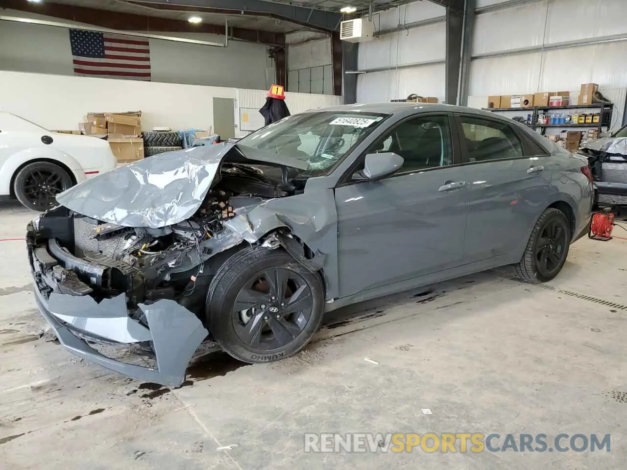 1 fotografías del automóvil dañado KMHLS4AG0MU126900 HYUNDAI ELANTRA 2021
