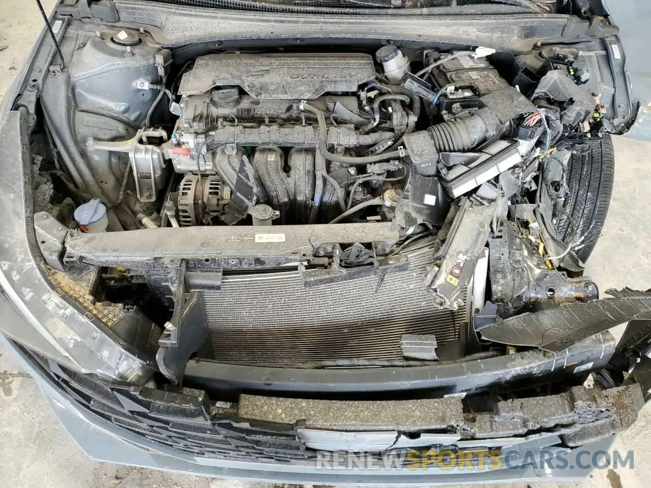 11 fotografías del automóvil dañado KMHLS4AG0MU126900 HYUNDAI ELANTRA 2021