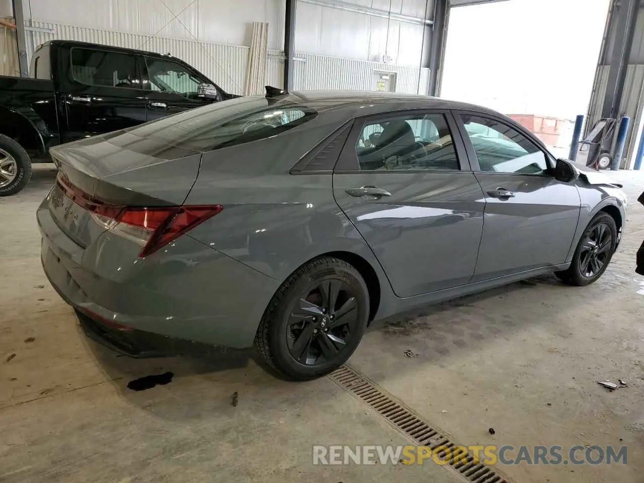 3 fotografías del automóvil dañado KMHLS4AG0MU126900 HYUNDAI ELANTRA 2021
