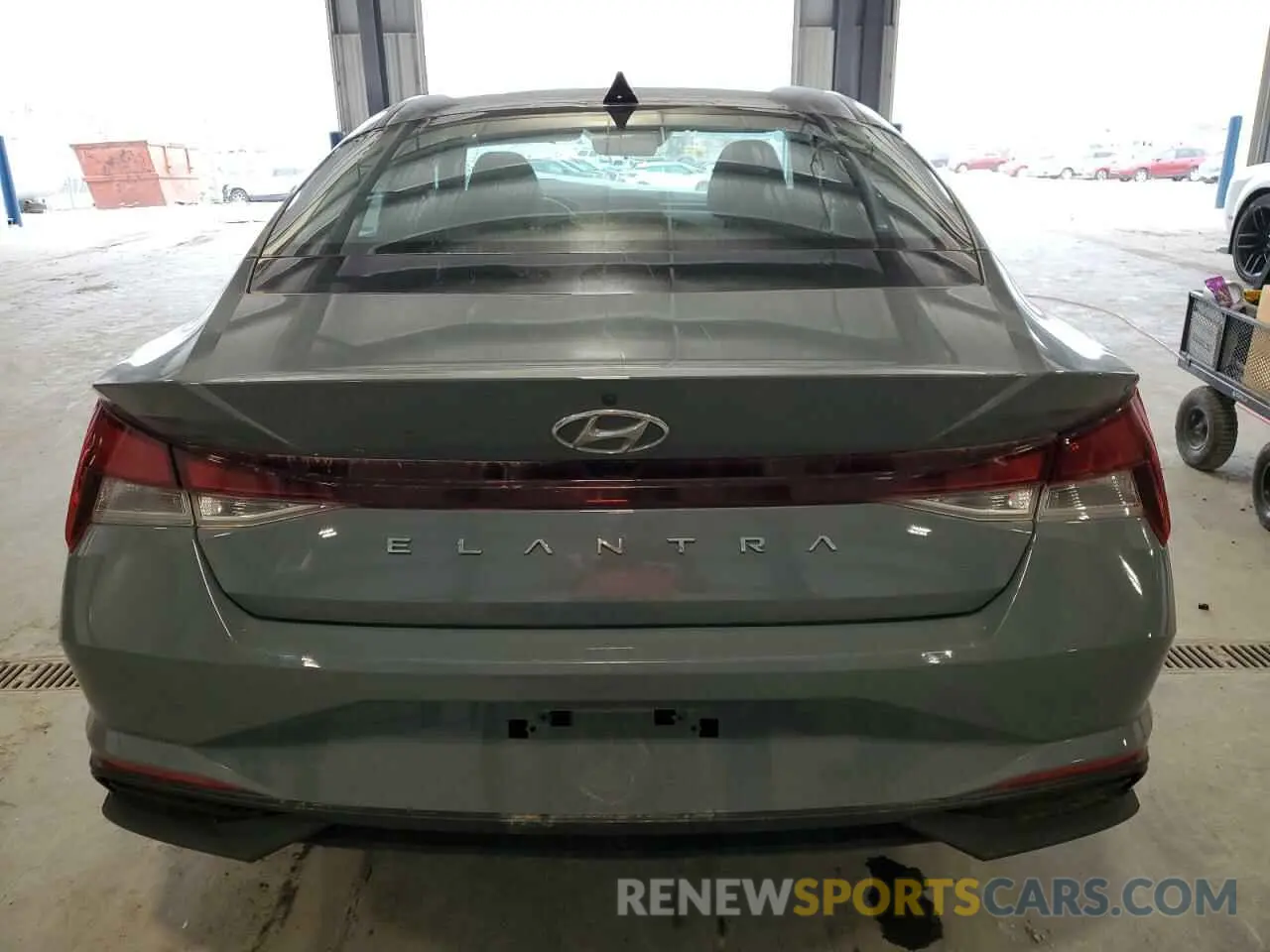 6 fotografías del automóvil dañado KMHLS4AG0MU126900 HYUNDAI ELANTRA 2021