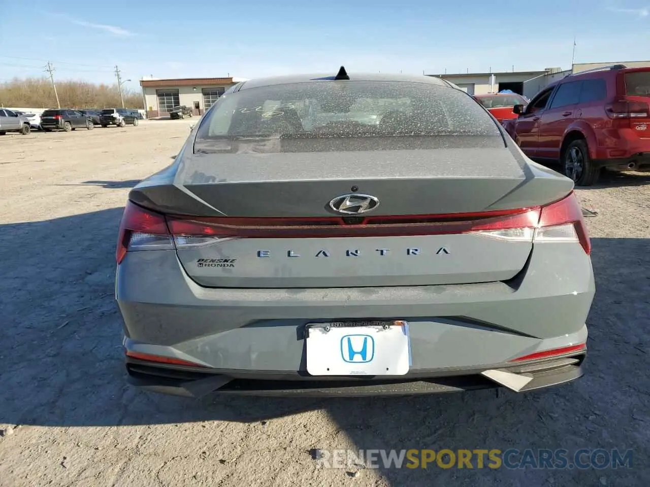 6 fotografías del automóvil dañado KMHLS4AG2MU212273 HYUNDAI ELANTRA 2021