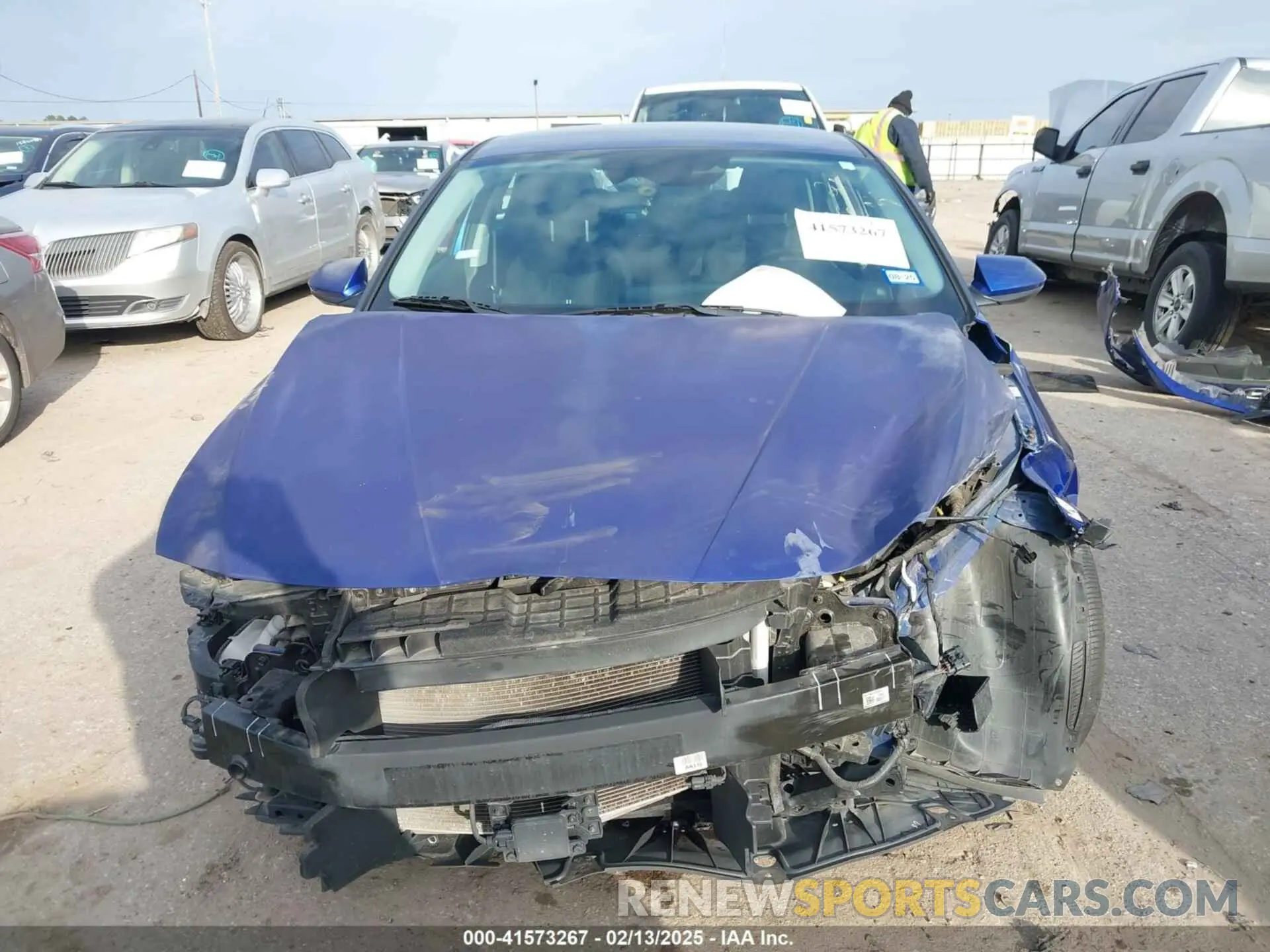 12 fotografías del automóvil dañado KMHLS4AG4MU064241 HYUNDAI ELANTRA 2021