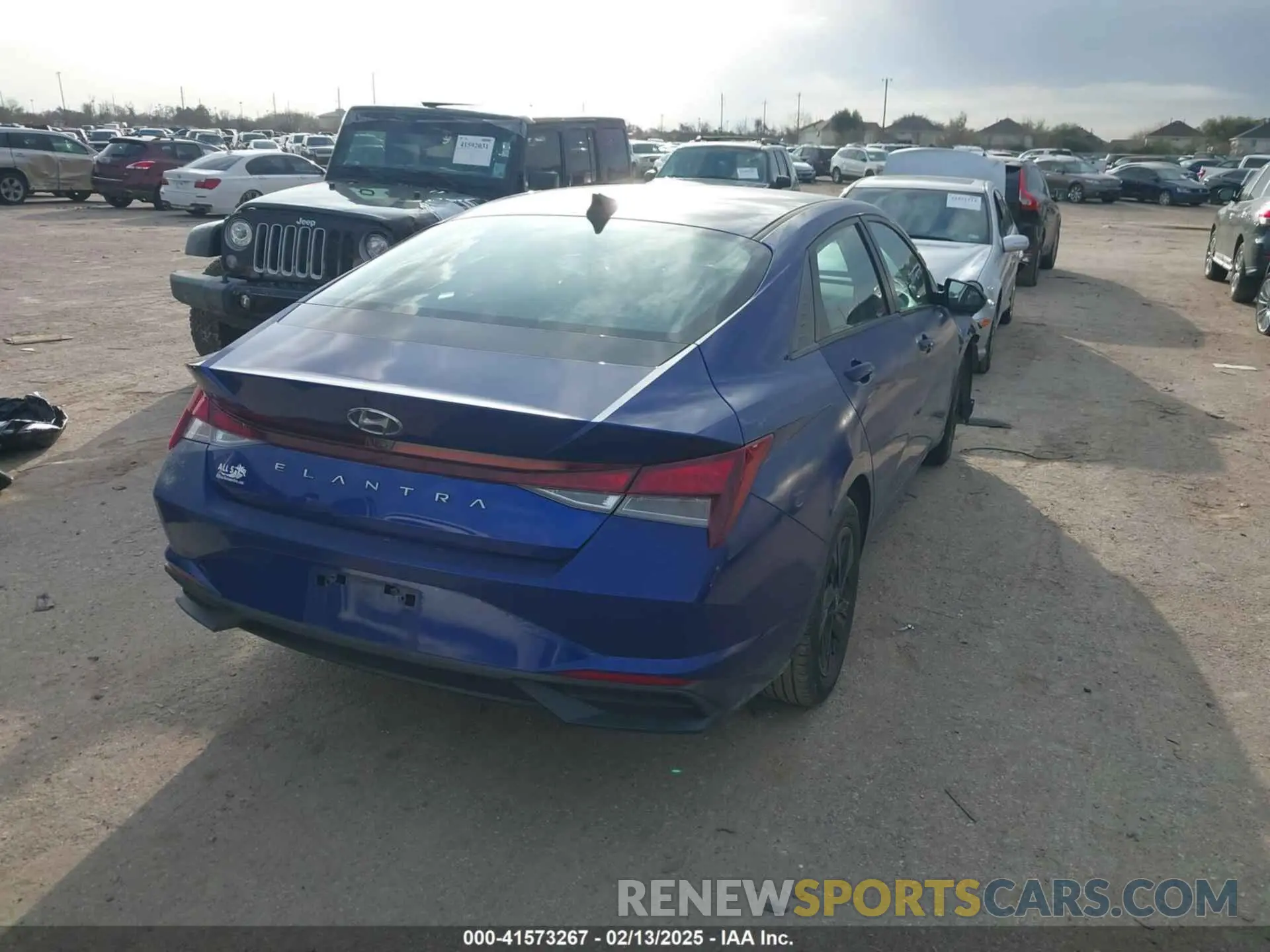 4 fotografías del automóvil dañado KMHLS4AG4MU064241 HYUNDAI ELANTRA 2021