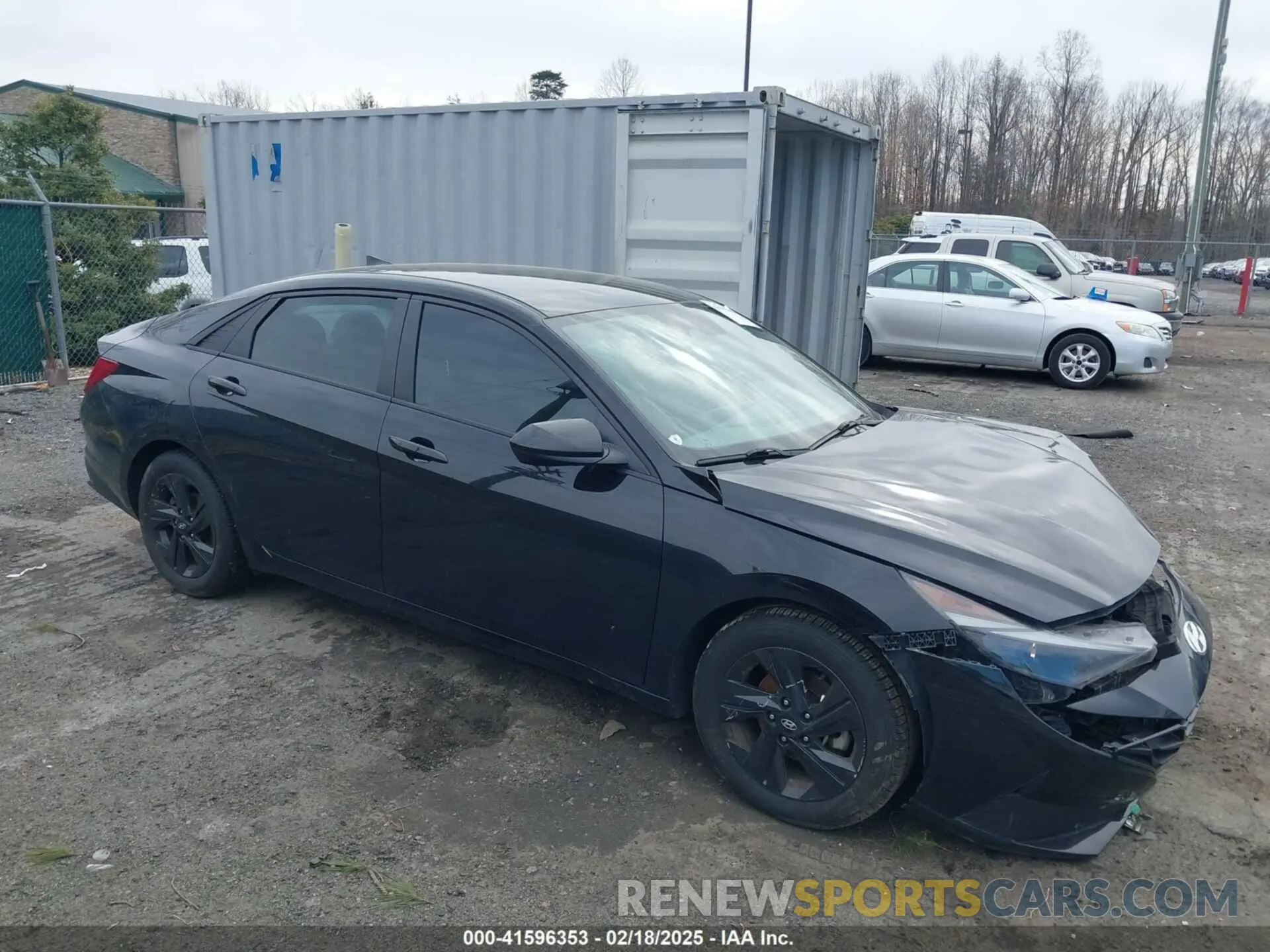 1 fotografías del automóvil dañado KMHLS4AG5MU108733 HYUNDAI ELANTRA 2021