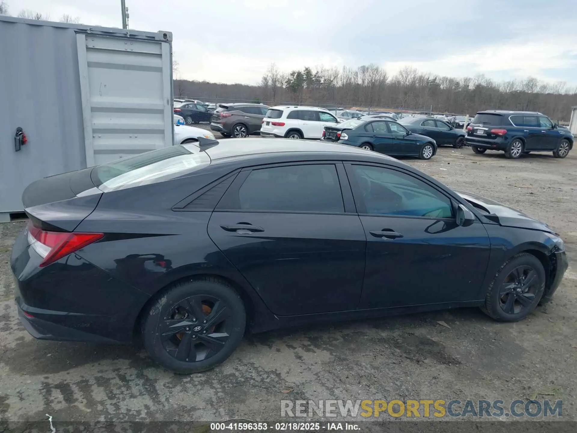 13 fotografías del automóvil dañado KMHLS4AG5MU108733 HYUNDAI ELANTRA 2021