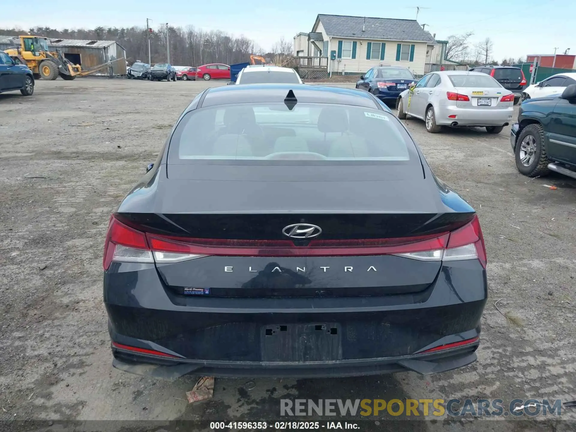 16 fotografías del automóvil dañado KMHLS4AG5MU108733 HYUNDAI ELANTRA 2021
