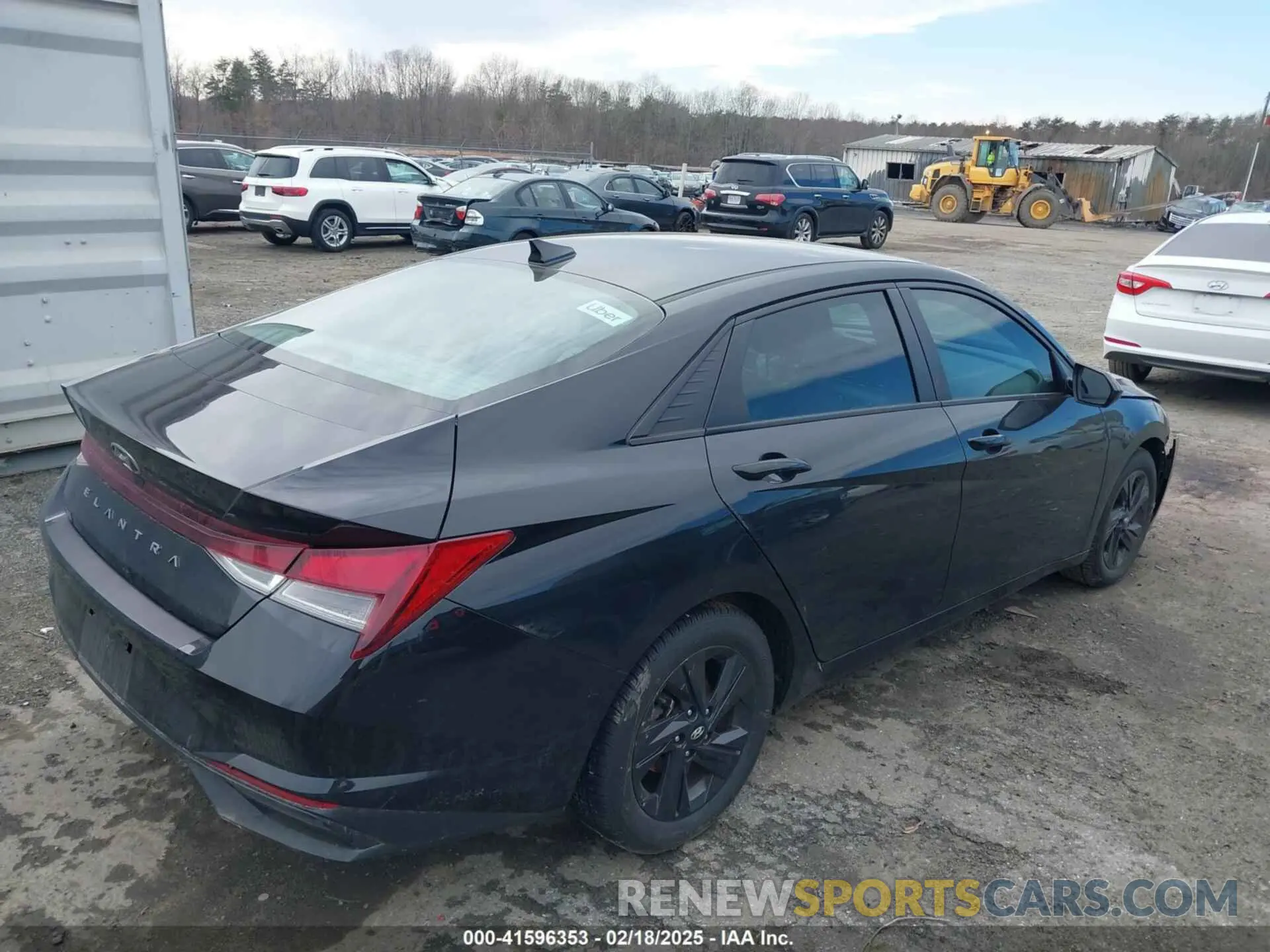 4 fotografías del automóvil dañado KMHLS4AG5MU108733 HYUNDAI ELANTRA 2021