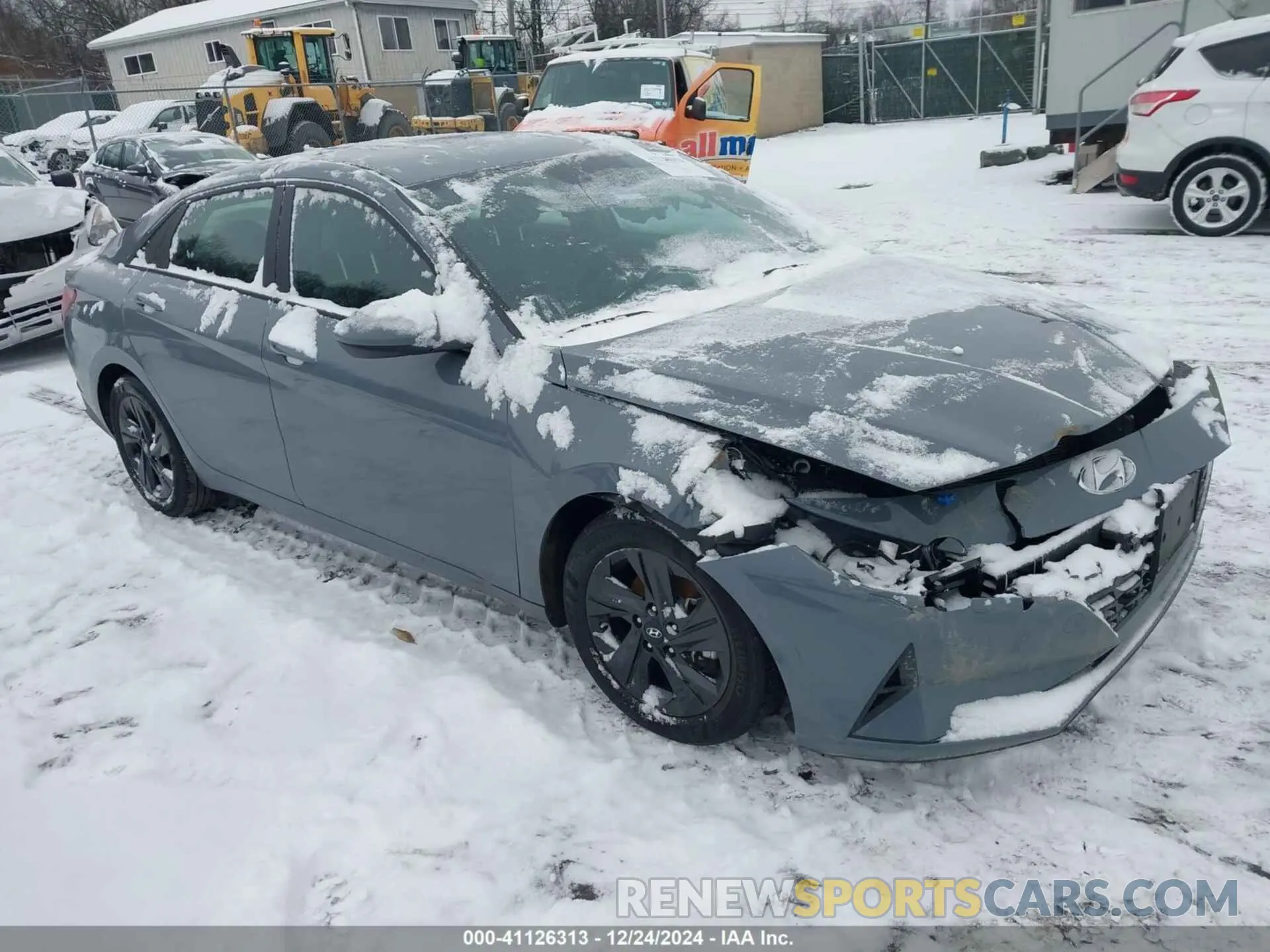 1 fotografías del automóvil dañado KMHLS4AG5MU117075 HYUNDAI ELANTRA 2021