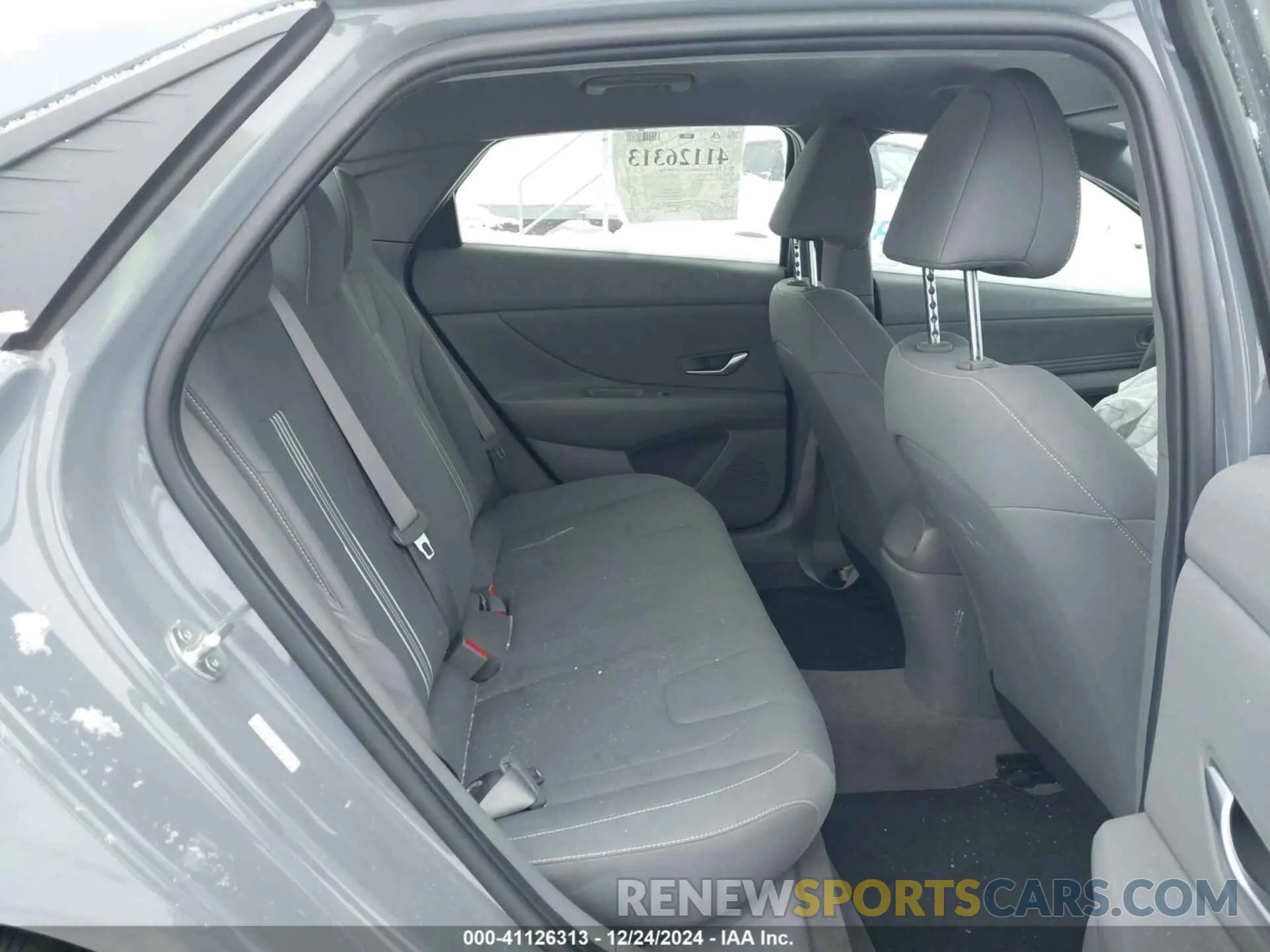 8 fotografías del automóvil dañado KMHLS4AG5MU117075 HYUNDAI ELANTRA 2021