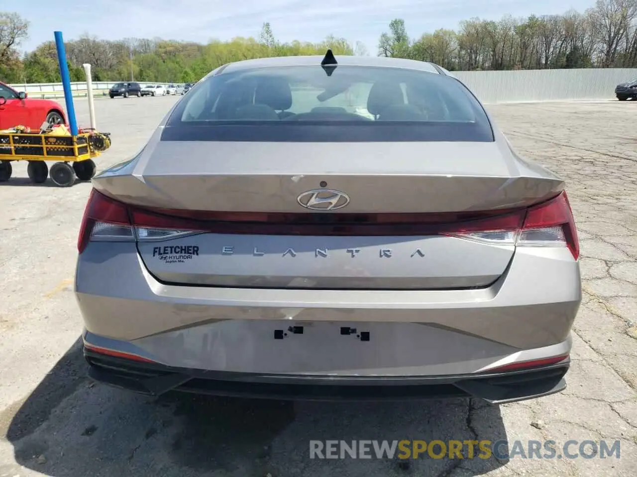 6 fotografías del automóvil dañado KMHLS4AG6MU186499 HYUNDAI ELANTRA 2021