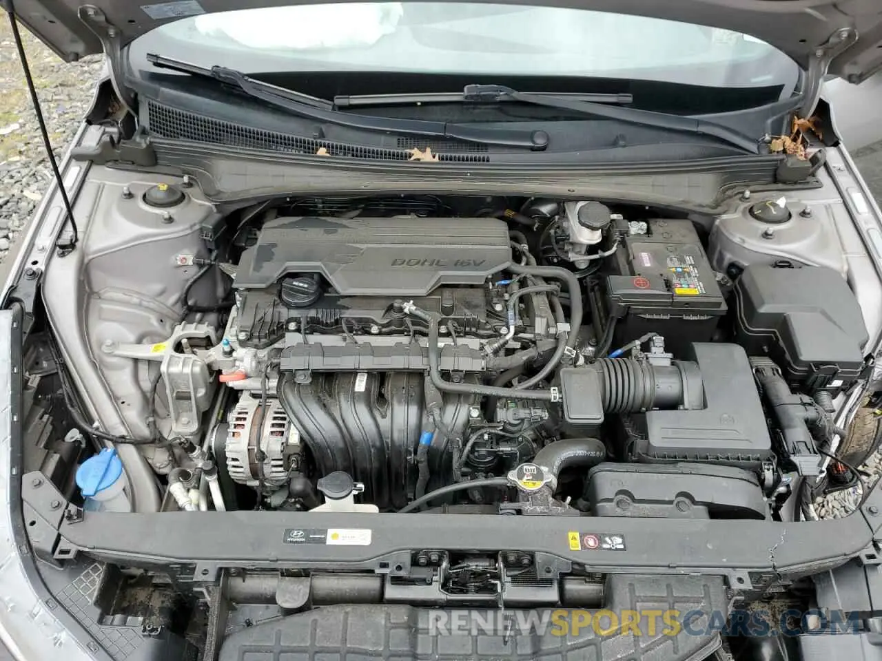 11 fotografías del automóvil dañado KMHLS4AG7MU064847 HYUNDAI ELANTRA 2021