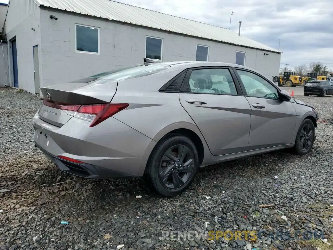 3 fotografías del automóvil dañado KMHLS4AG7MU064847 HYUNDAI ELANTRA 2021
