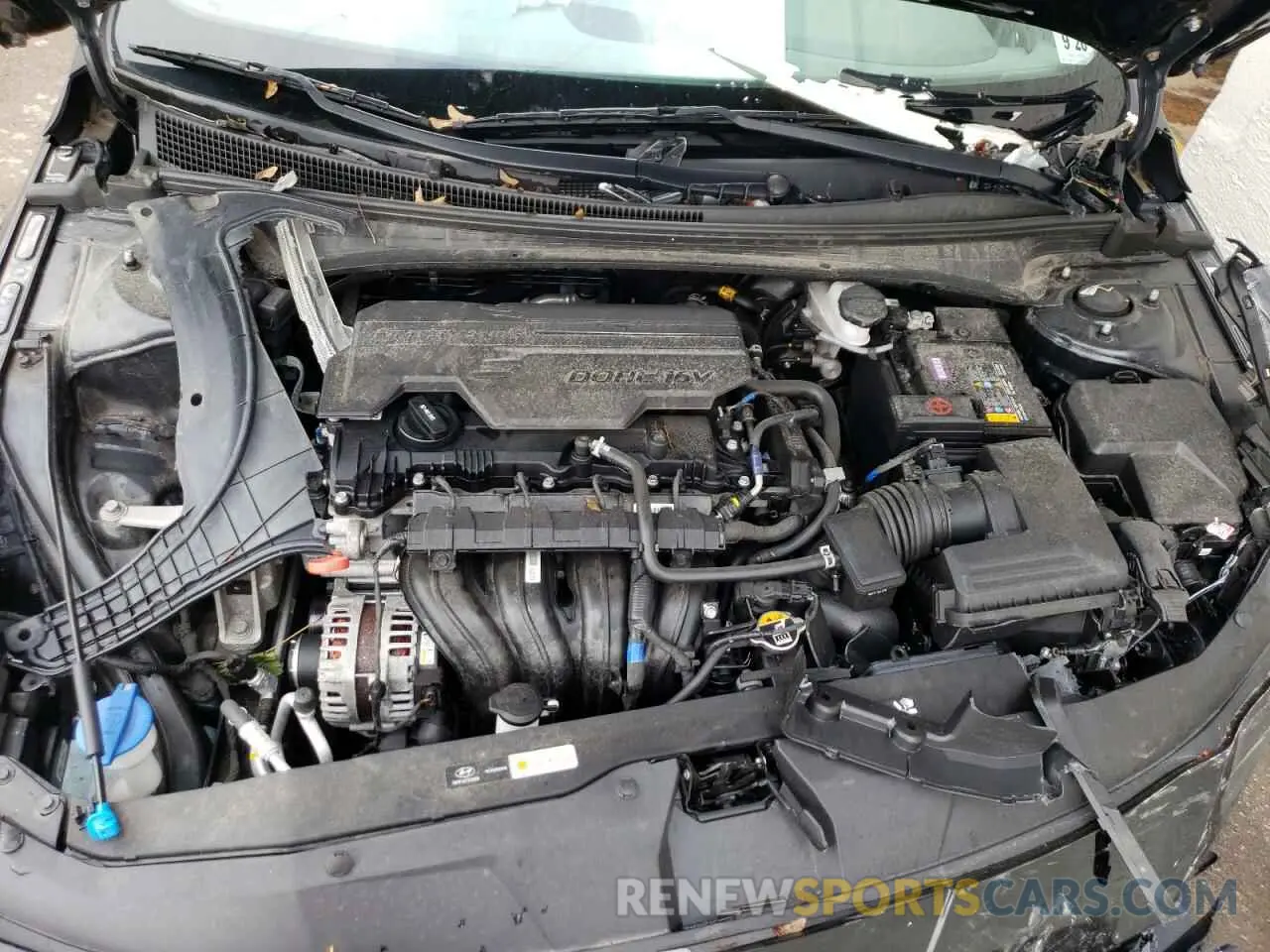 11 fotografías del automóvil dañado KMHLS4AG7MU180260 HYUNDAI ELANTRA 2021