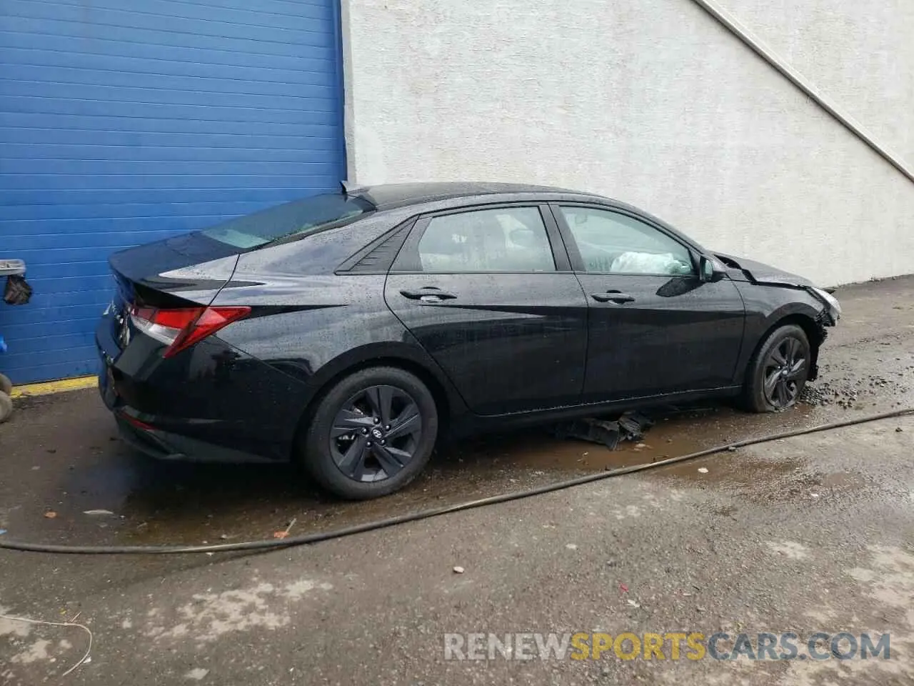 3 fotografías del automóvil dañado KMHLS4AG7MU180260 HYUNDAI ELANTRA 2021