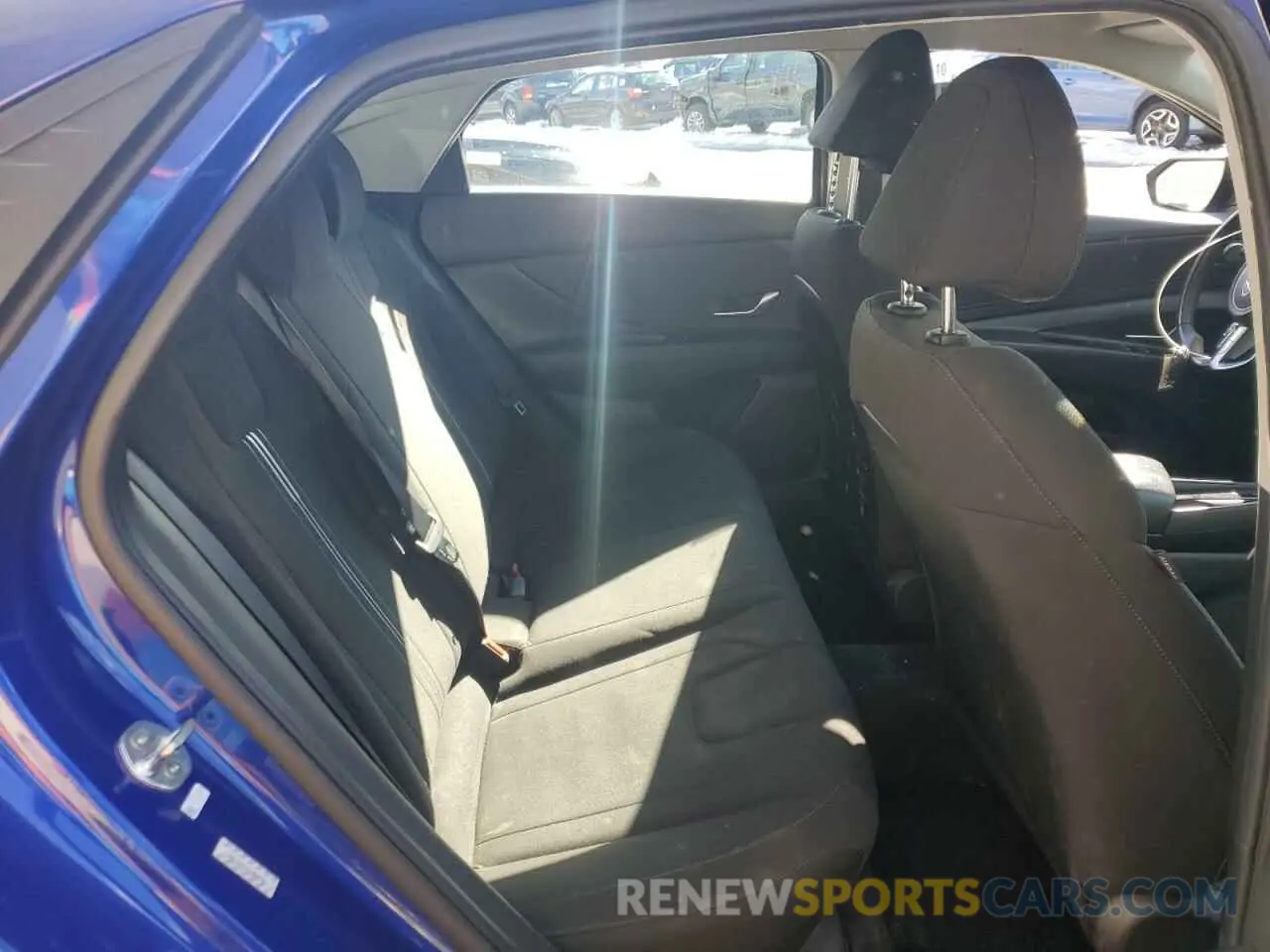 10 fotografías del automóvil dañado KMHLS4AG9MU060704 HYUNDAI ELANTRA 2021
