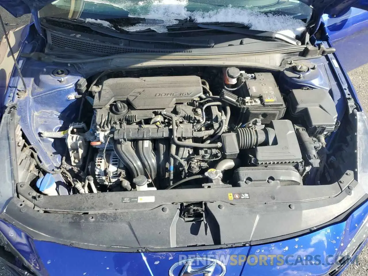 11 fotografías del automóvil dañado KMHLS4AG9MU060704 HYUNDAI ELANTRA 2021
