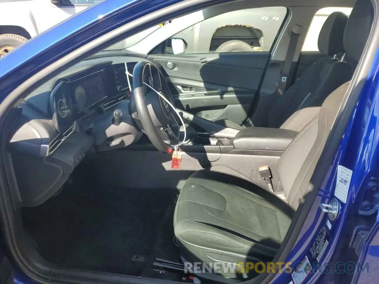7 fotografías del automóvil dañado KMHLS4AG9MU060704 HYUNDAI ELANTRA 2021