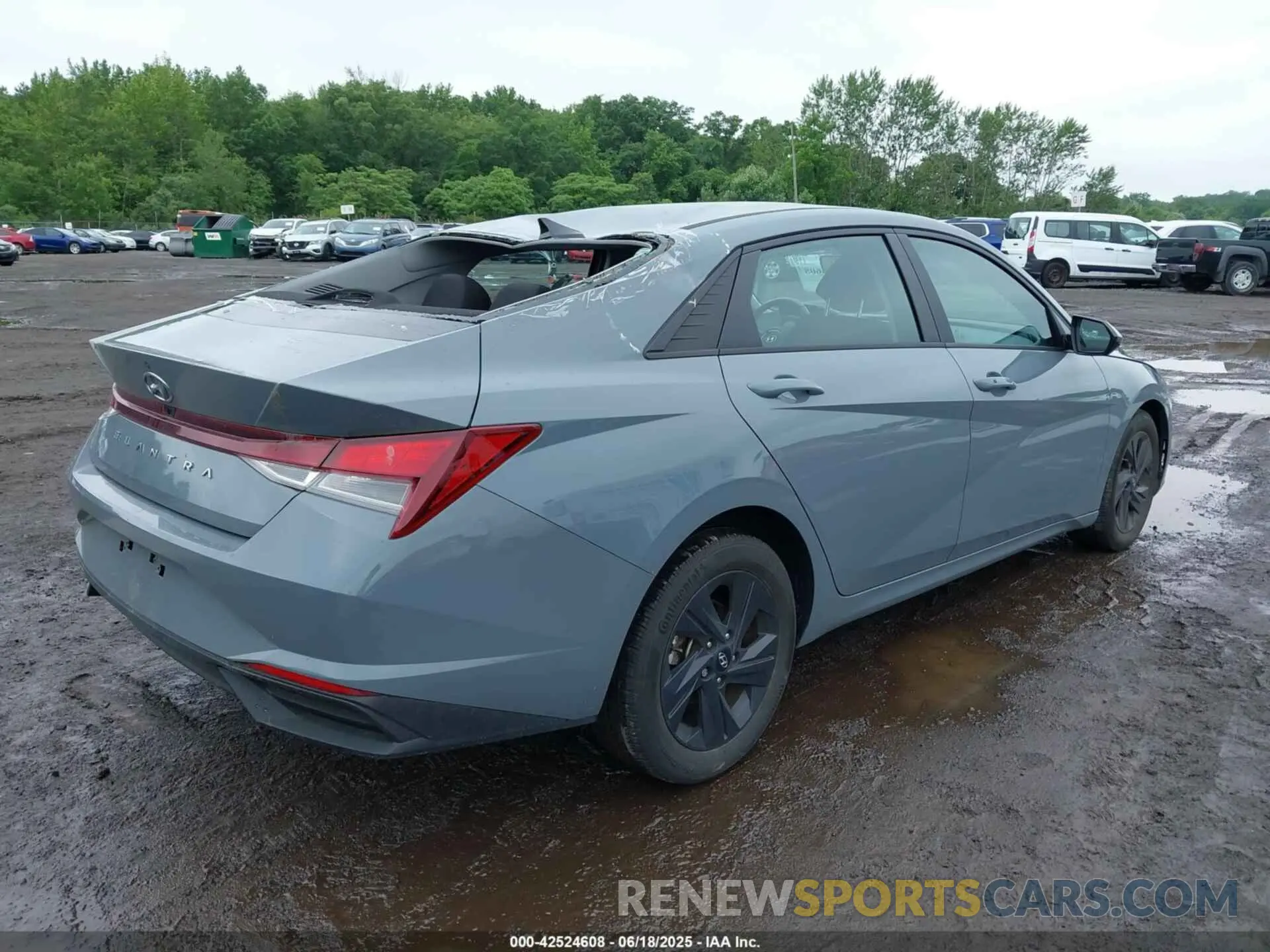 6 fotografías del automóvil dañado KMHLS4AG9MU195388 HYUNDAI ELANTRA 2021