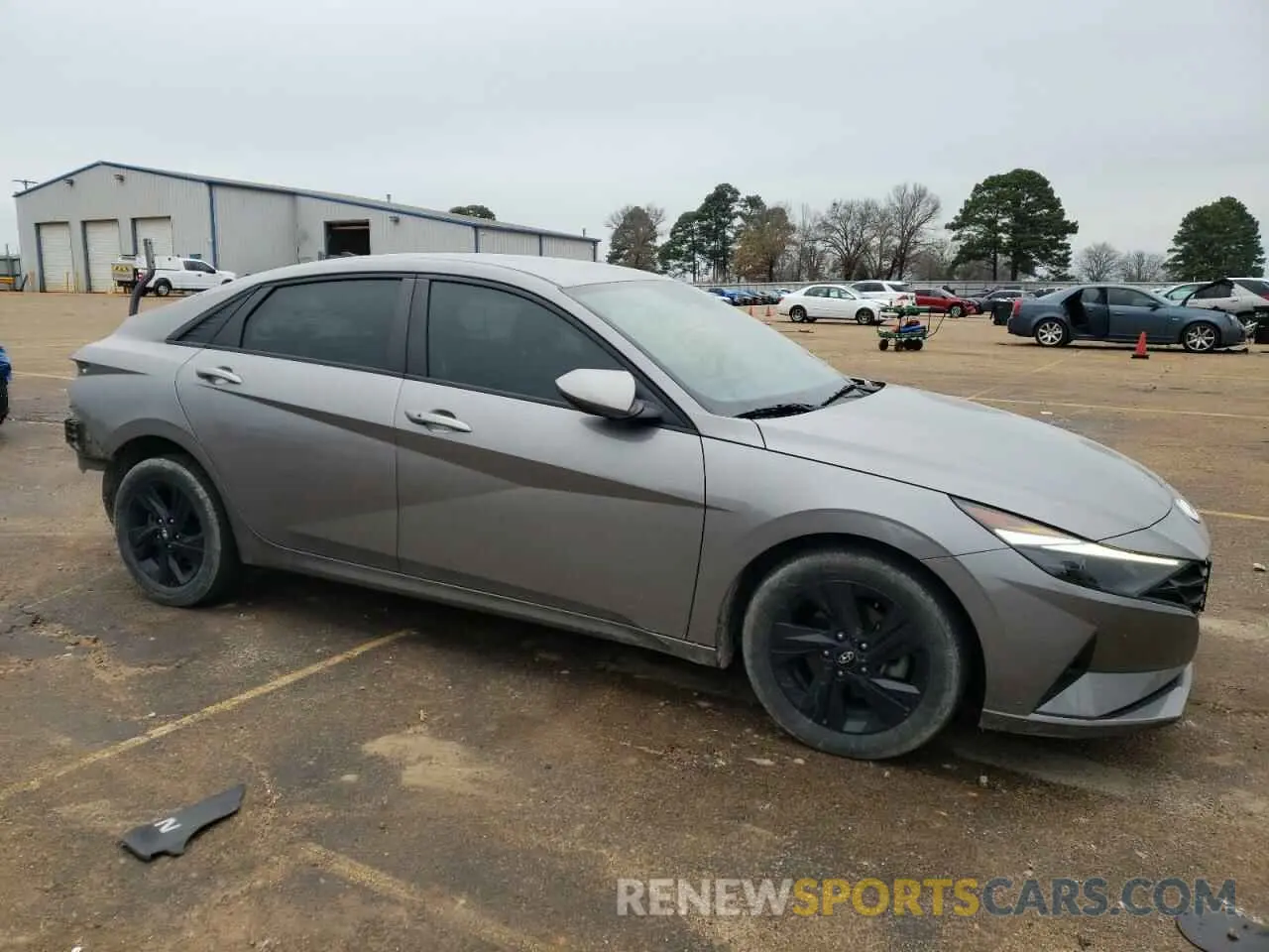 4 fotografías del automóvil dañado KMHLS4AGXMU121977 HYUNDAI ELANTRA 2021