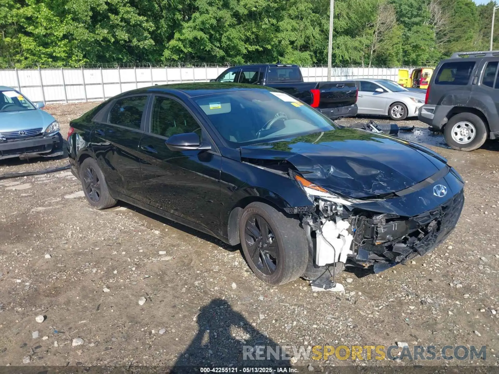 1 fotografías del automóvil dañado KMHLS4AGXMU212716 HYUNDAI ELANTRA 2021
