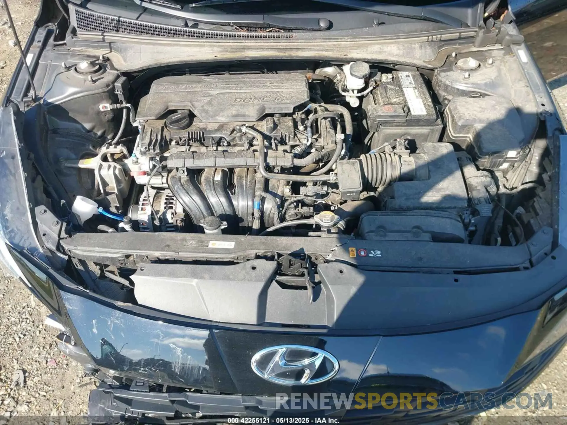 10 fotografías del automóvil dañado KMHLS4AGXMU212716 HYUNDAI ELANTRA 2021