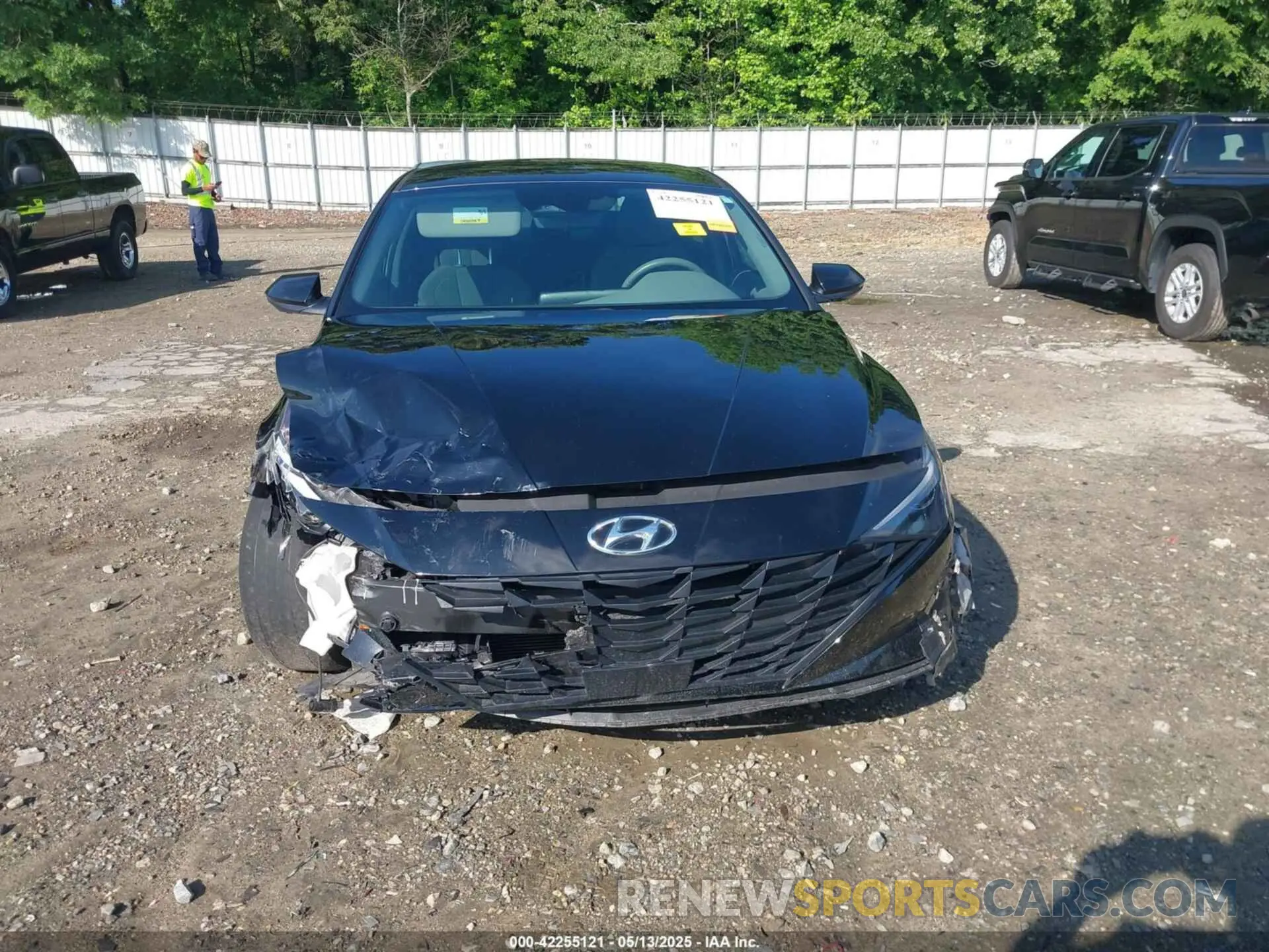 6 fotografías del automóvil dañado KMHLS4AGXMU212716 HYUNDAI ELANTRA 2021