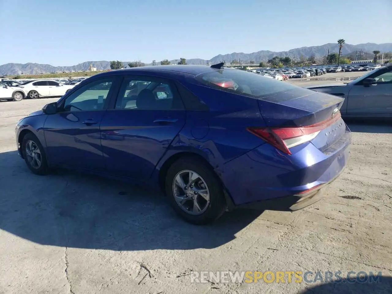 2 fotografías del automóvil dañado 5NPLL4AG1NH061715 HYUNDAI ELANTRA 2022