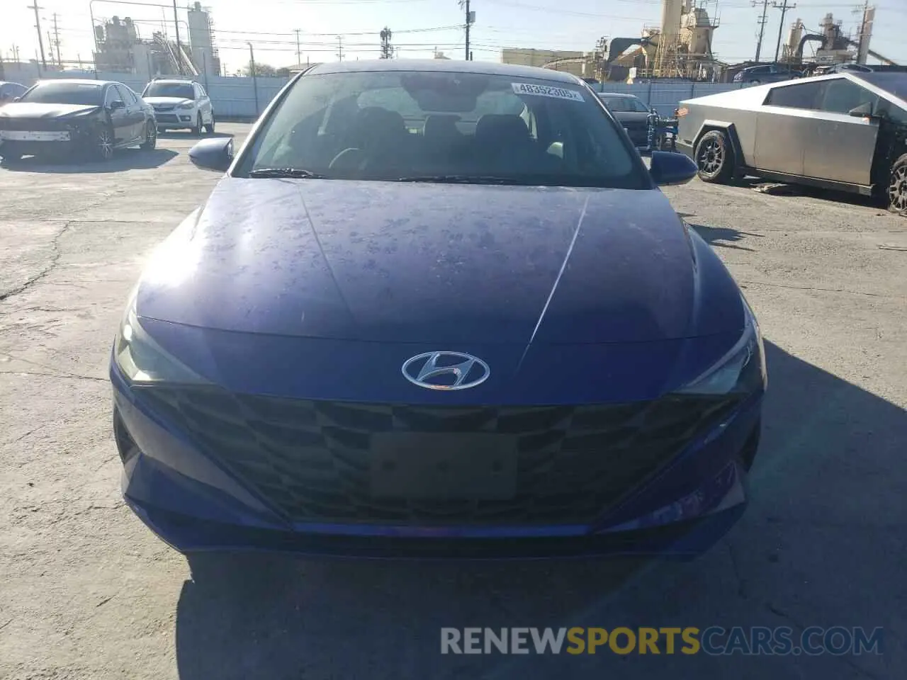 5 fotografías del automóvil dañado 5NPLL4AG1NH061715 HYUNDAI ELANTRA 2022
