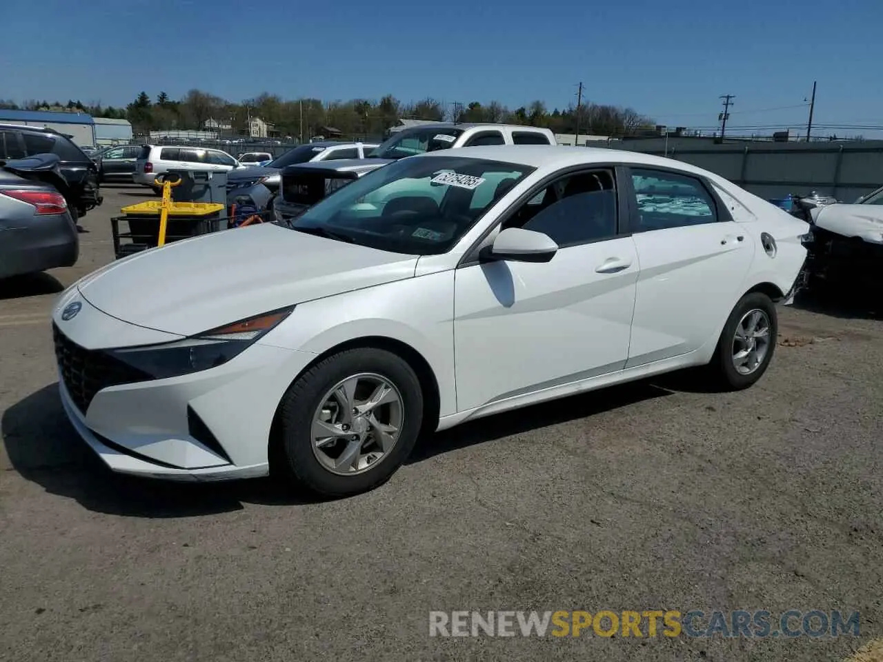 1 fotografías del automóvil dañado 5NPLL4AG1NH074299 HYUNDAI ELANTRA 2022