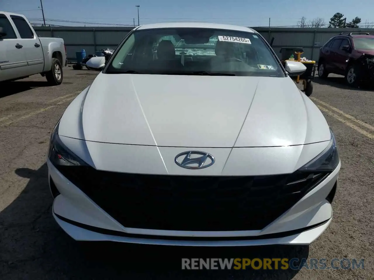 5 fotografías del automóvil dañado 5NPLL4AG1NH074299 HYUNDAI ELANTRA 2022