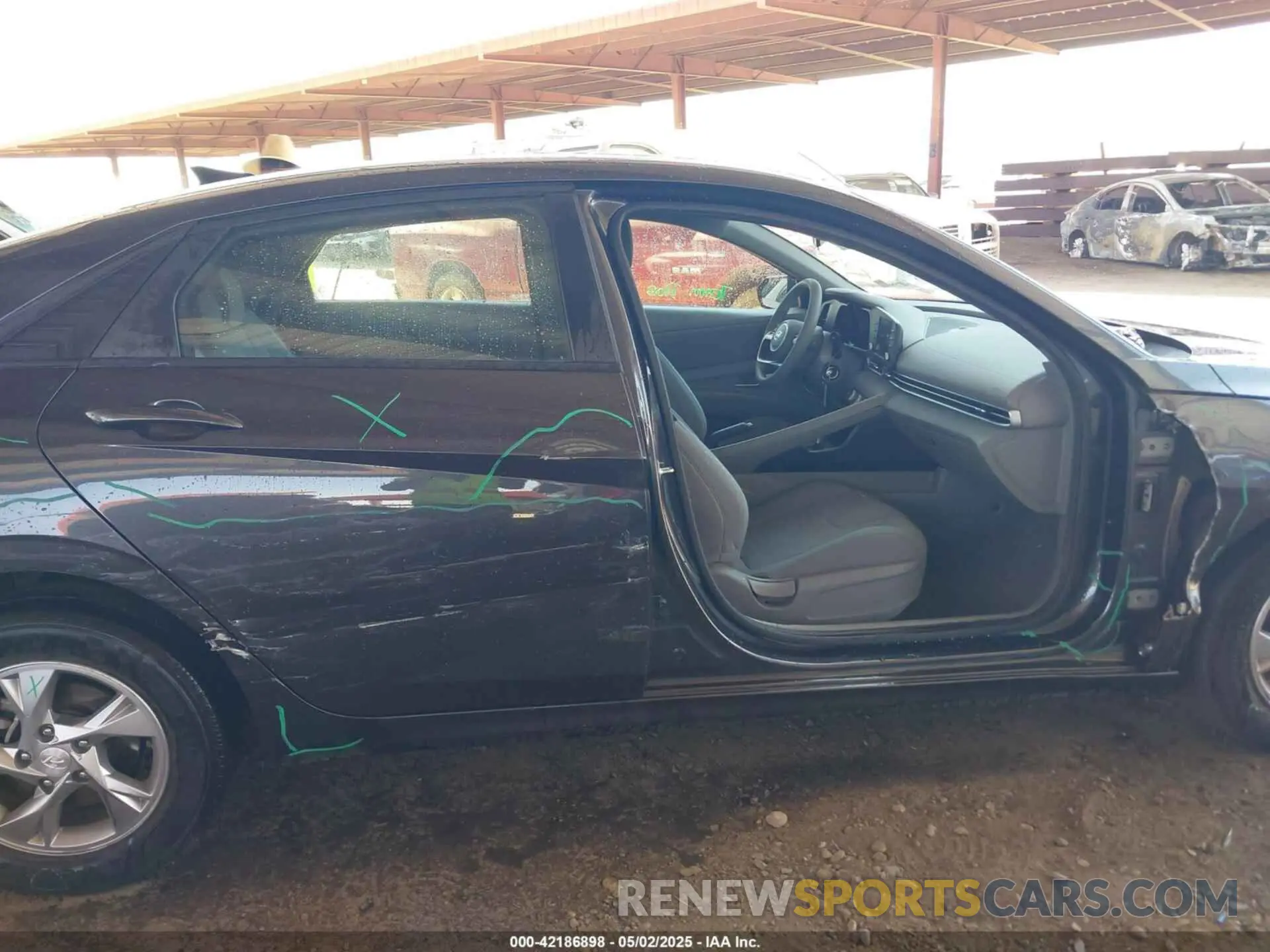 14 fotografías del automóvil dañado 5NPLL4AG4NH053298 HYUNDAI ELANTRA 2022