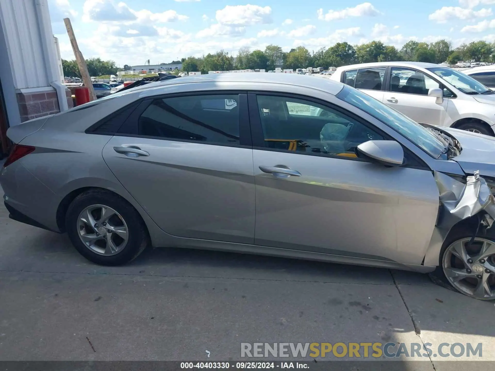 13 fotografías del automóvil dañado 5NPLL4AG5NH053830 HYUNDAI ELANTRA 2022