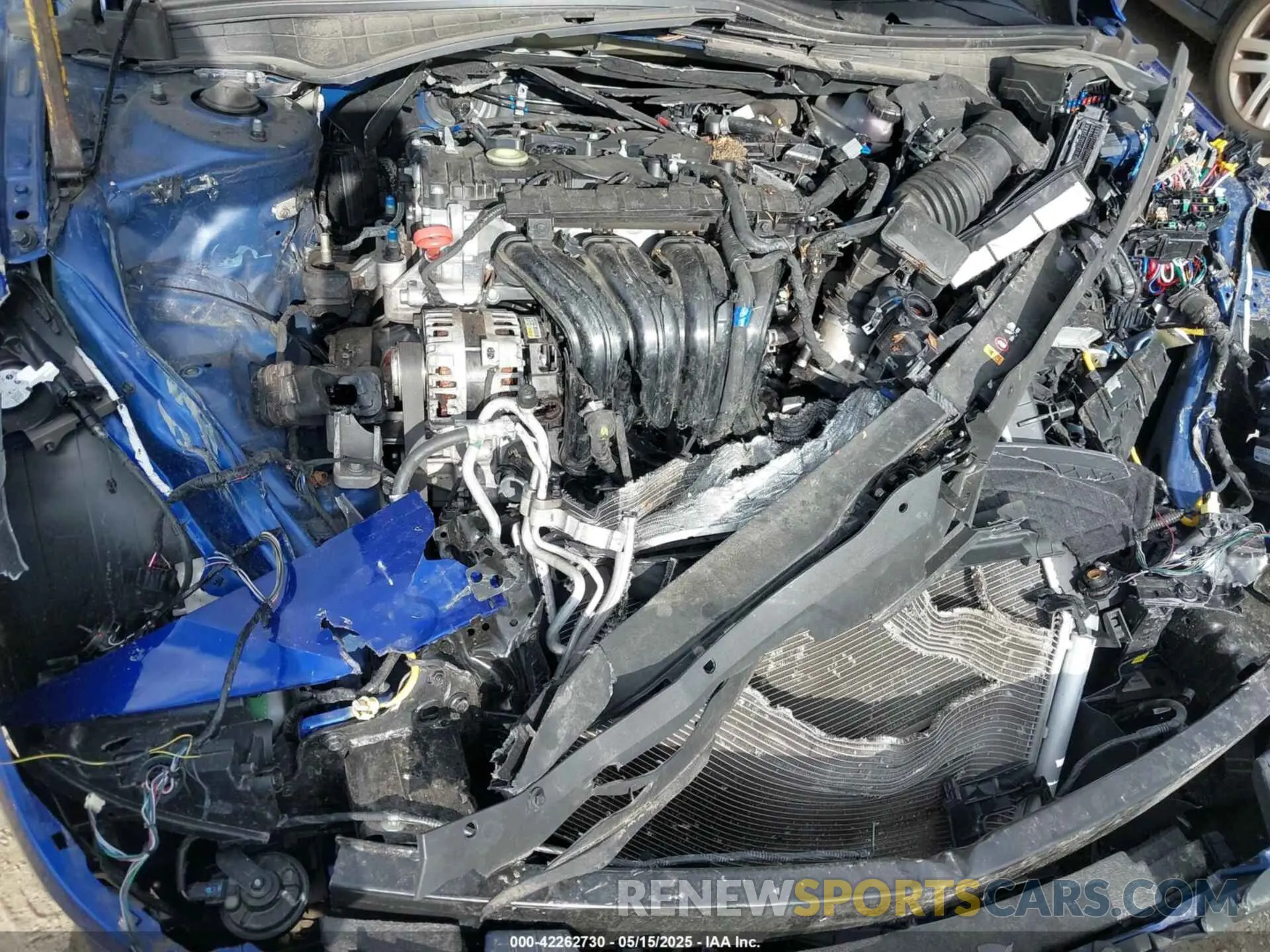10 fotografías del automóvil dañado 5NPLL4AG5NH078288 HYUNDAI ELANTRA 2022
